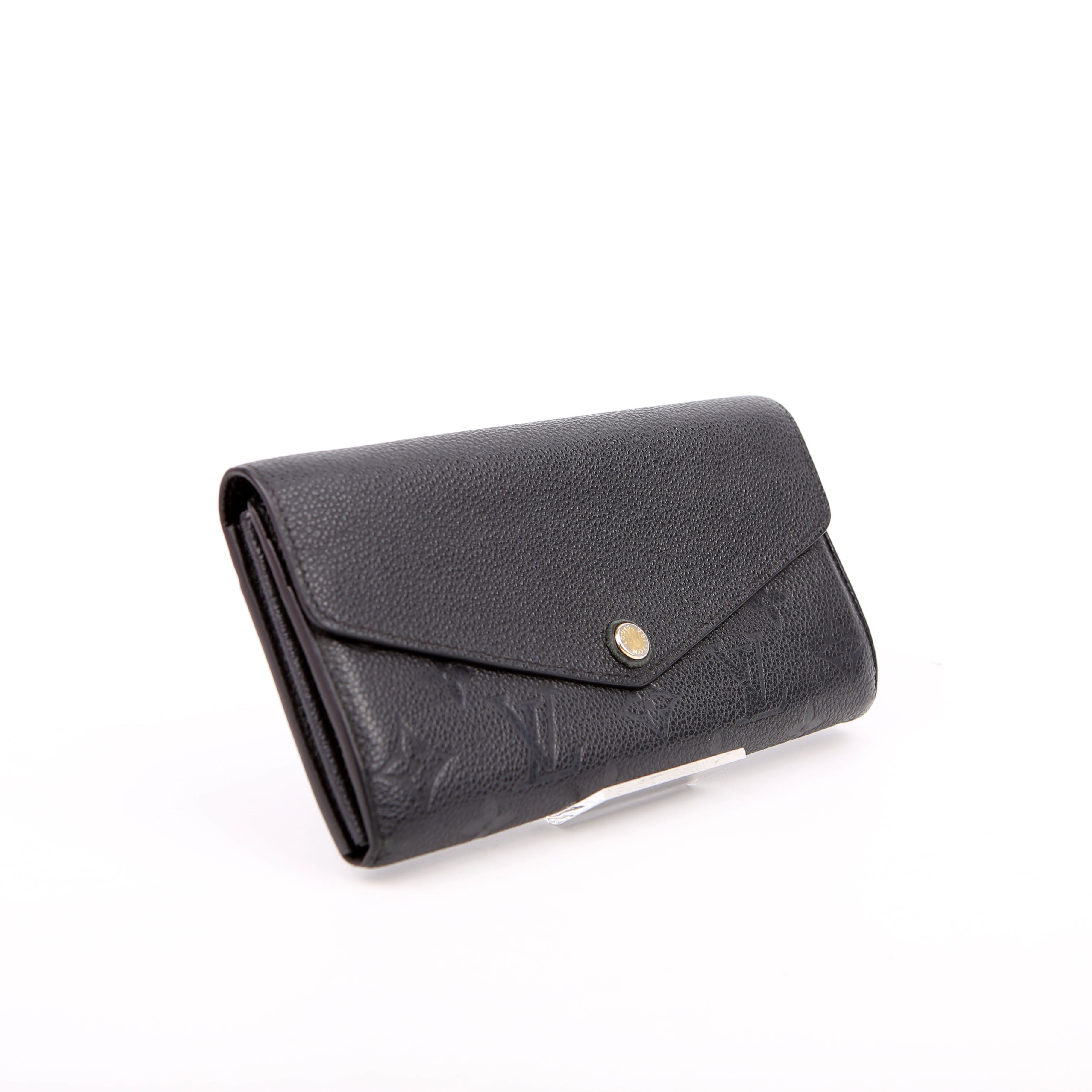 Louis Vuitton Sarah wallet Empreinte Black