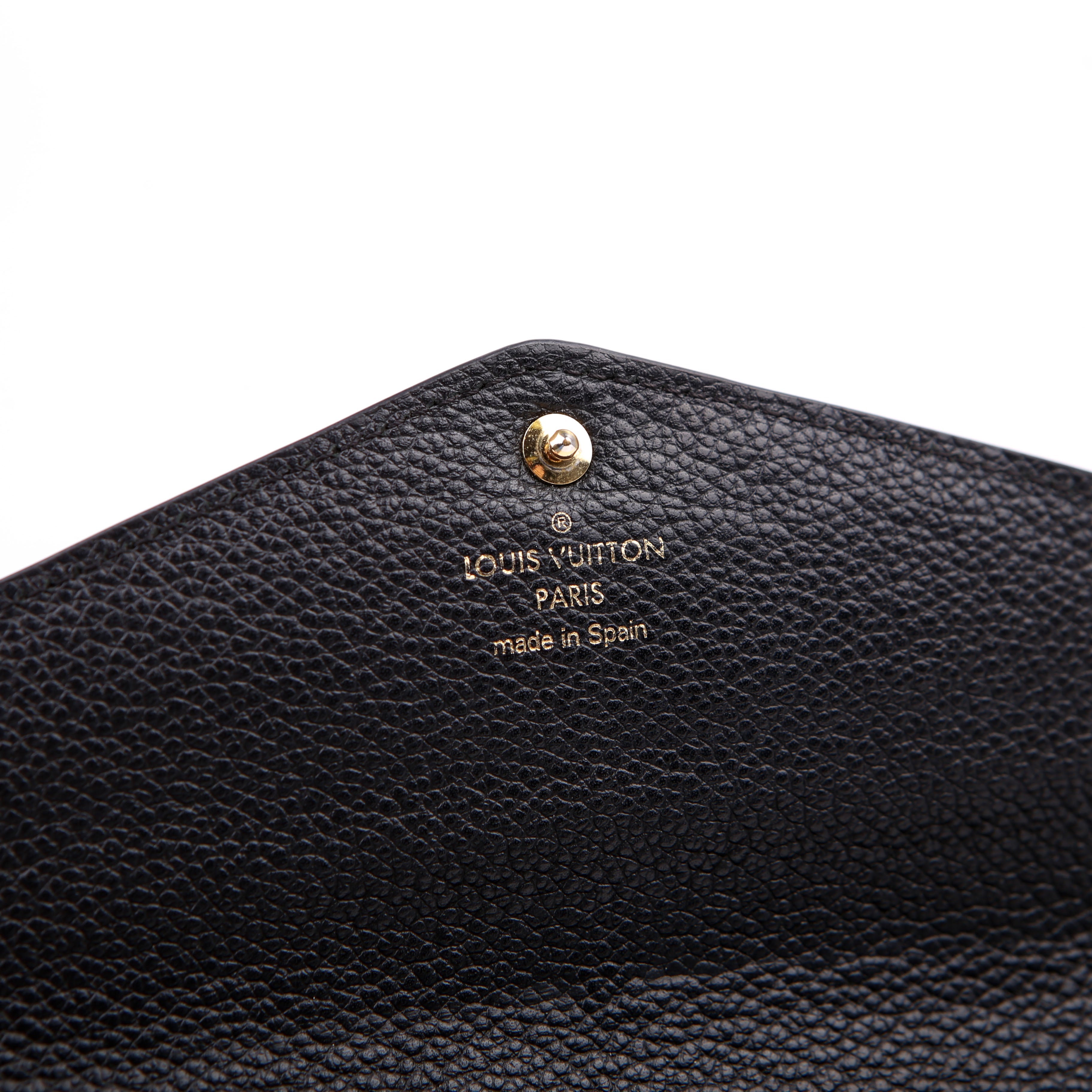 Louis Vuitton Sarah wallet Empreinte Black