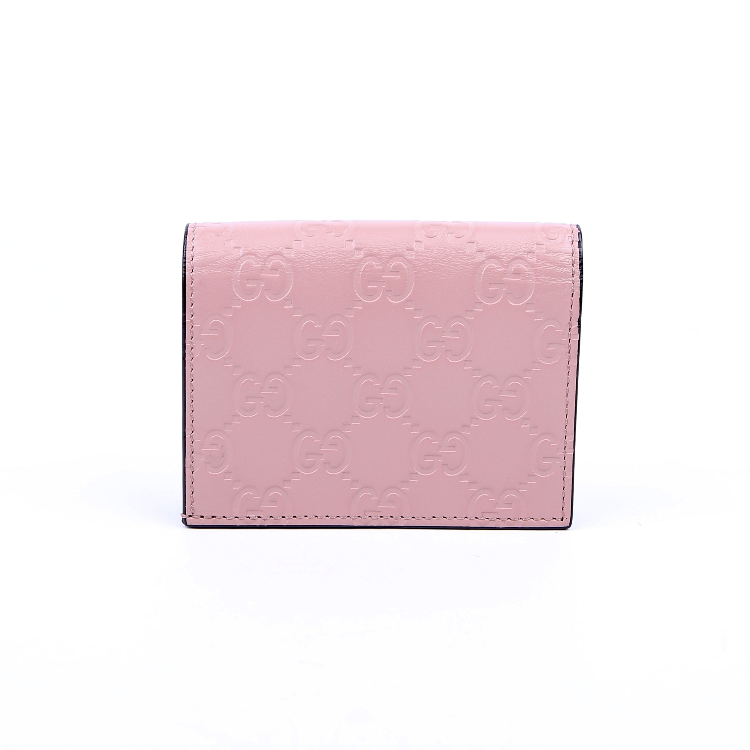 Gucci 406924 Guccisima Card Holder Pink