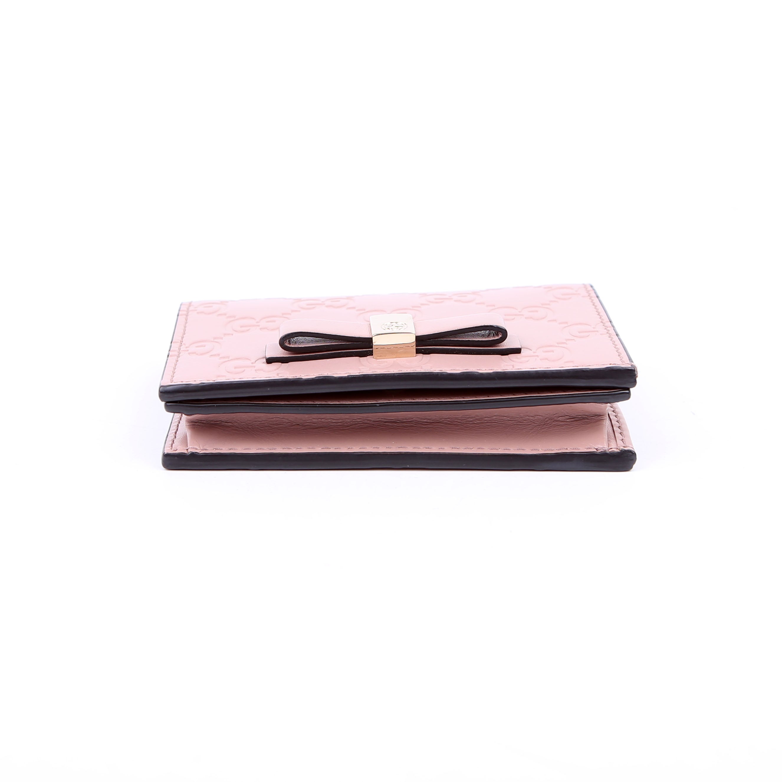 Gucci 406924 Guccisima Card Holder Pink