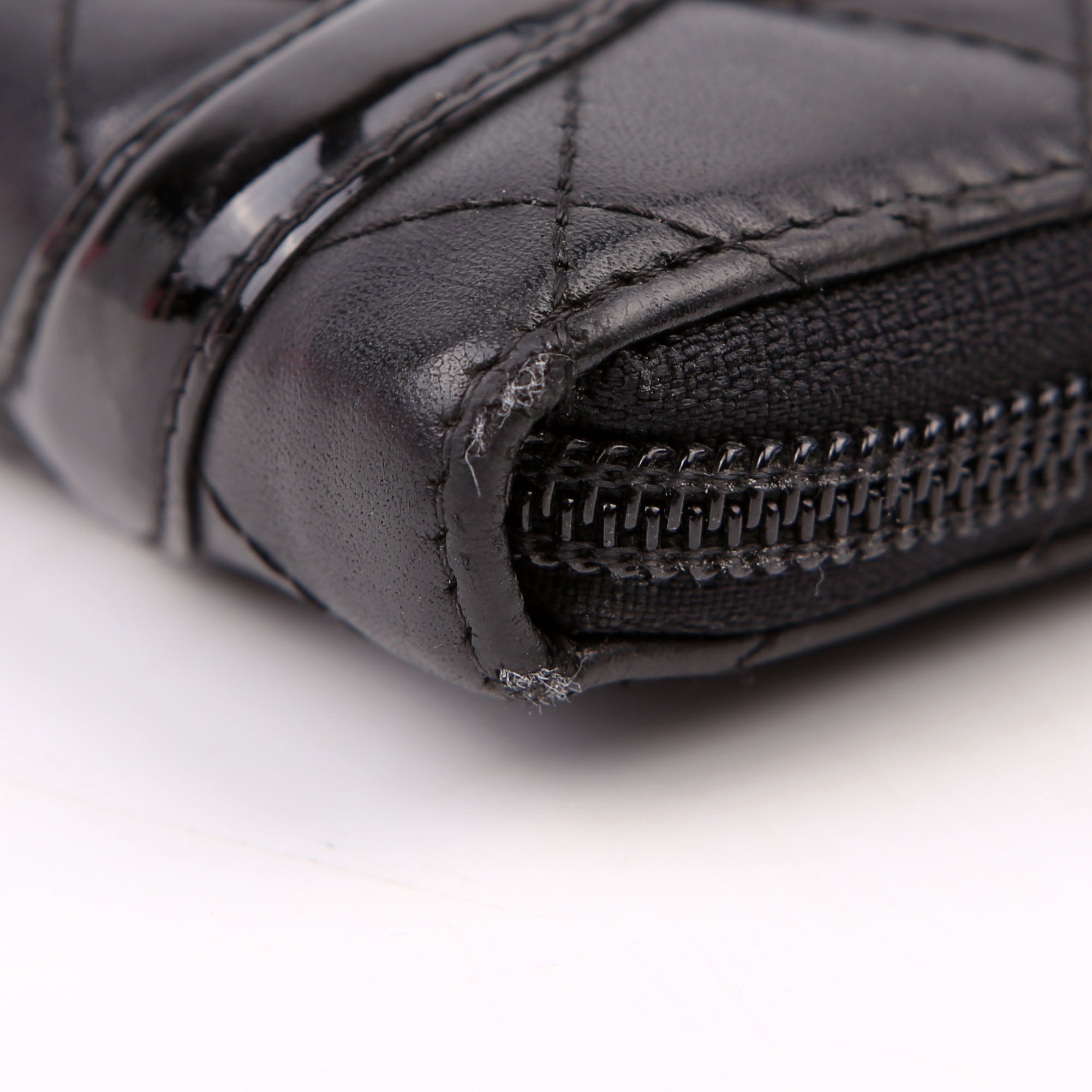 Chanel Cambon Ligne Zip Around Organizer Wallet Black
