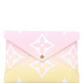 Louis Vuitton Kirigami Pouch Large By the Pool Pink/Yellow