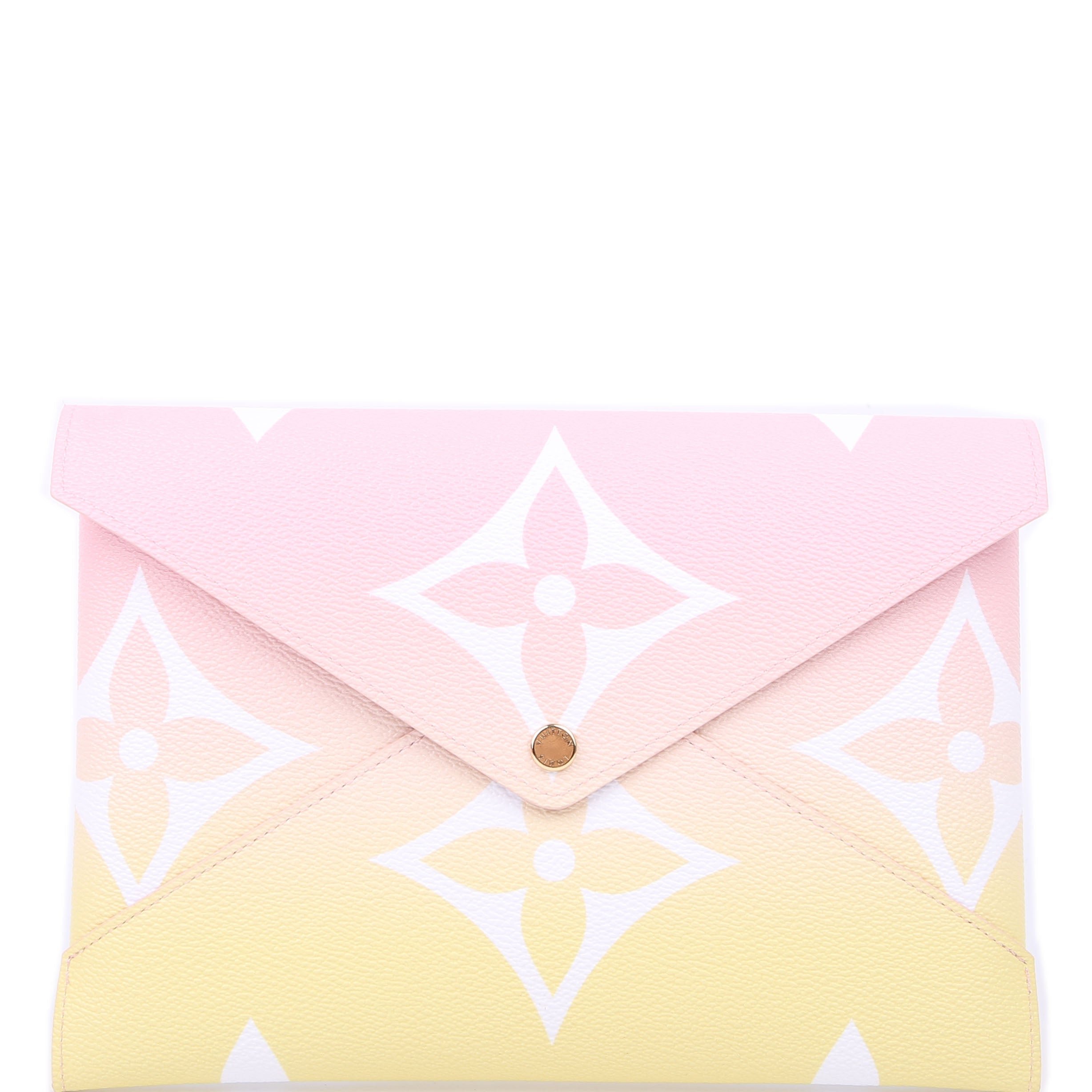 Louis Vuitton Kirigami Pouch Large By the Pool Pink/Yellow