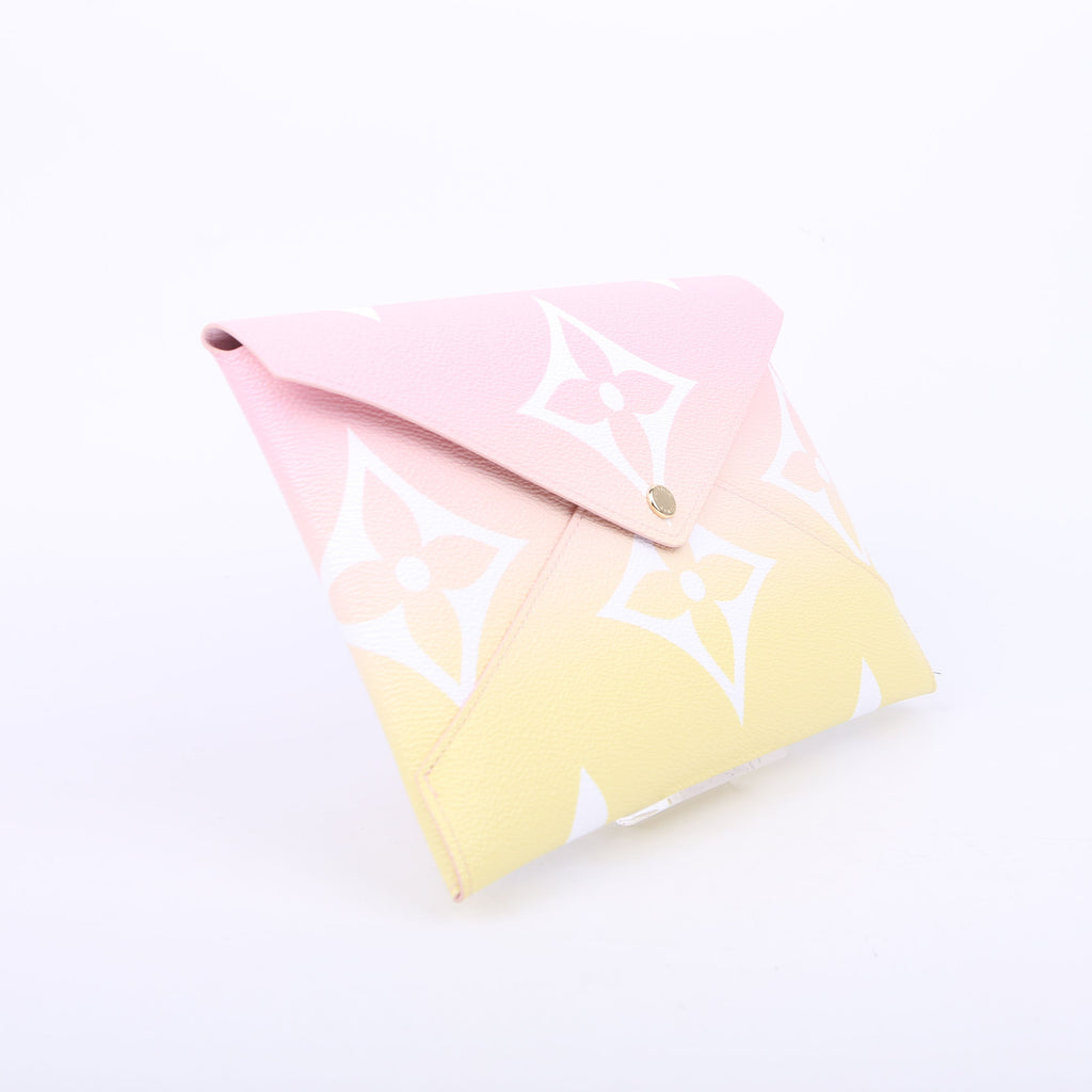 Louis Vuitton Kirigami Pouch Large By the Pool Pink/Yellow