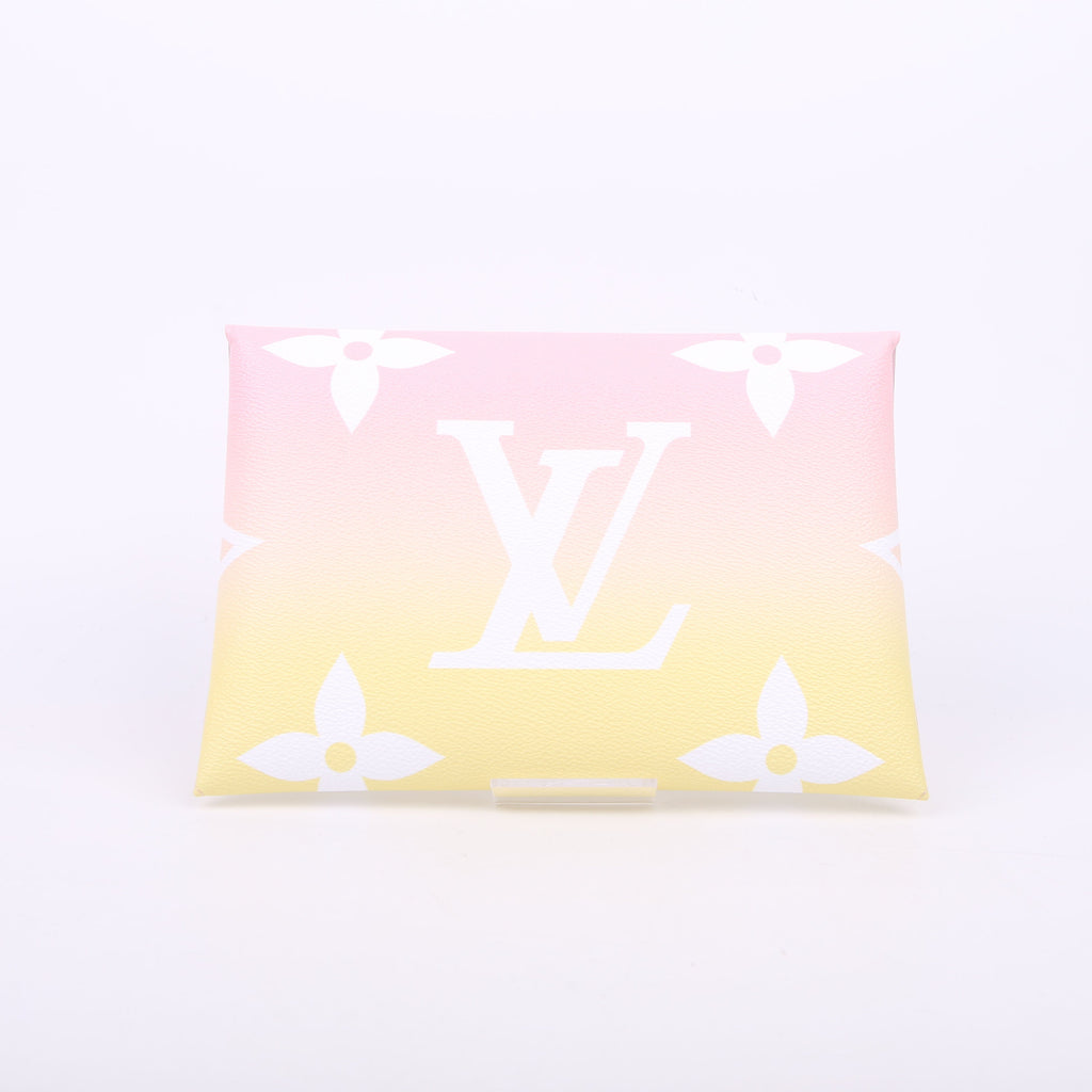 Louis Vuitton Kirigami Pouch Large By the Pool Pink/Yellow