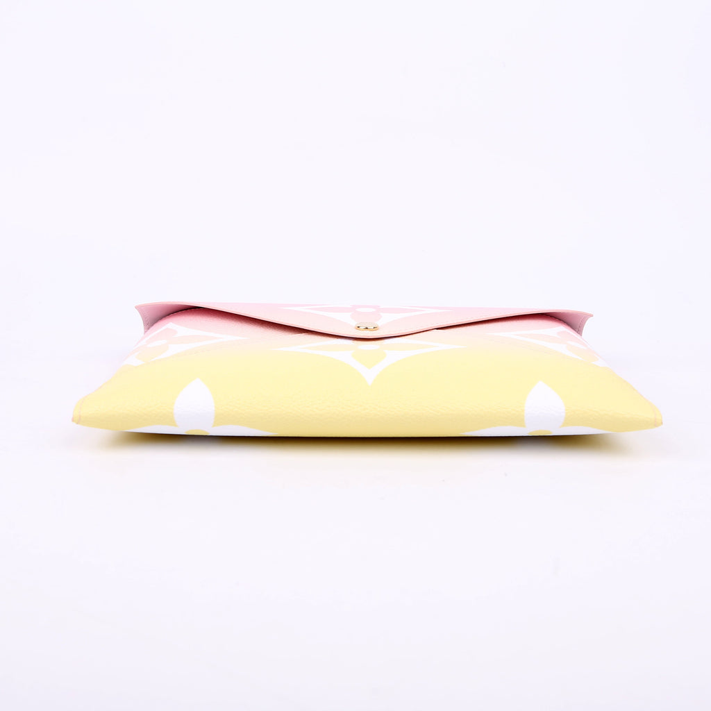 Louis Vuitton Kirigami Pouch Large By the Pool Pink/Yellow