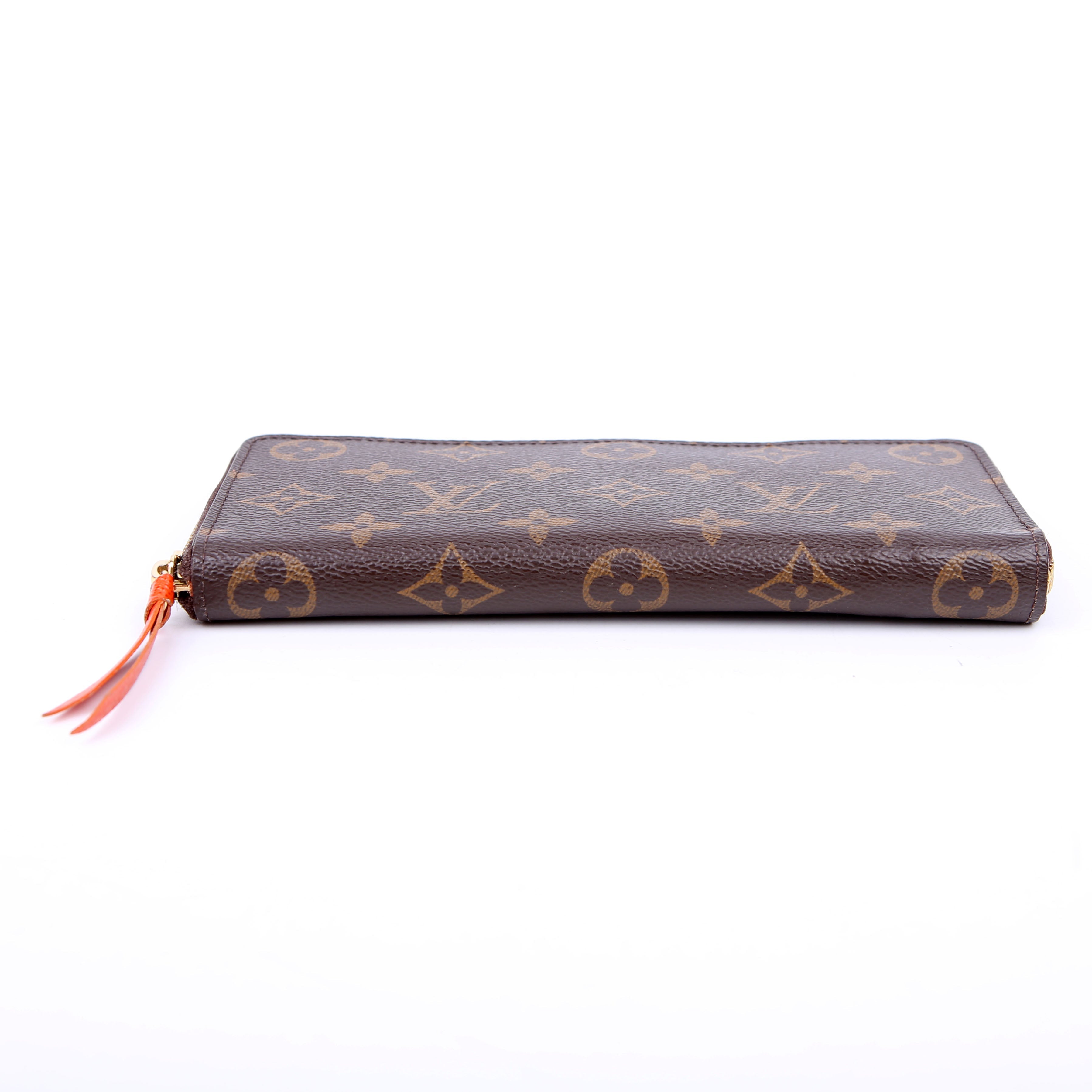 Louis Vuitton Clemence Wallet Monogram Orange