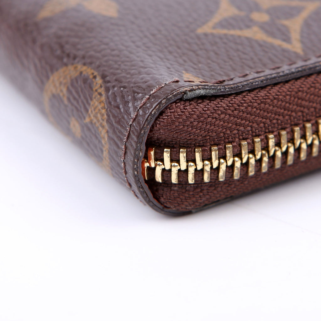 Louis Vuitton Clemence Wallet Monogram Orange