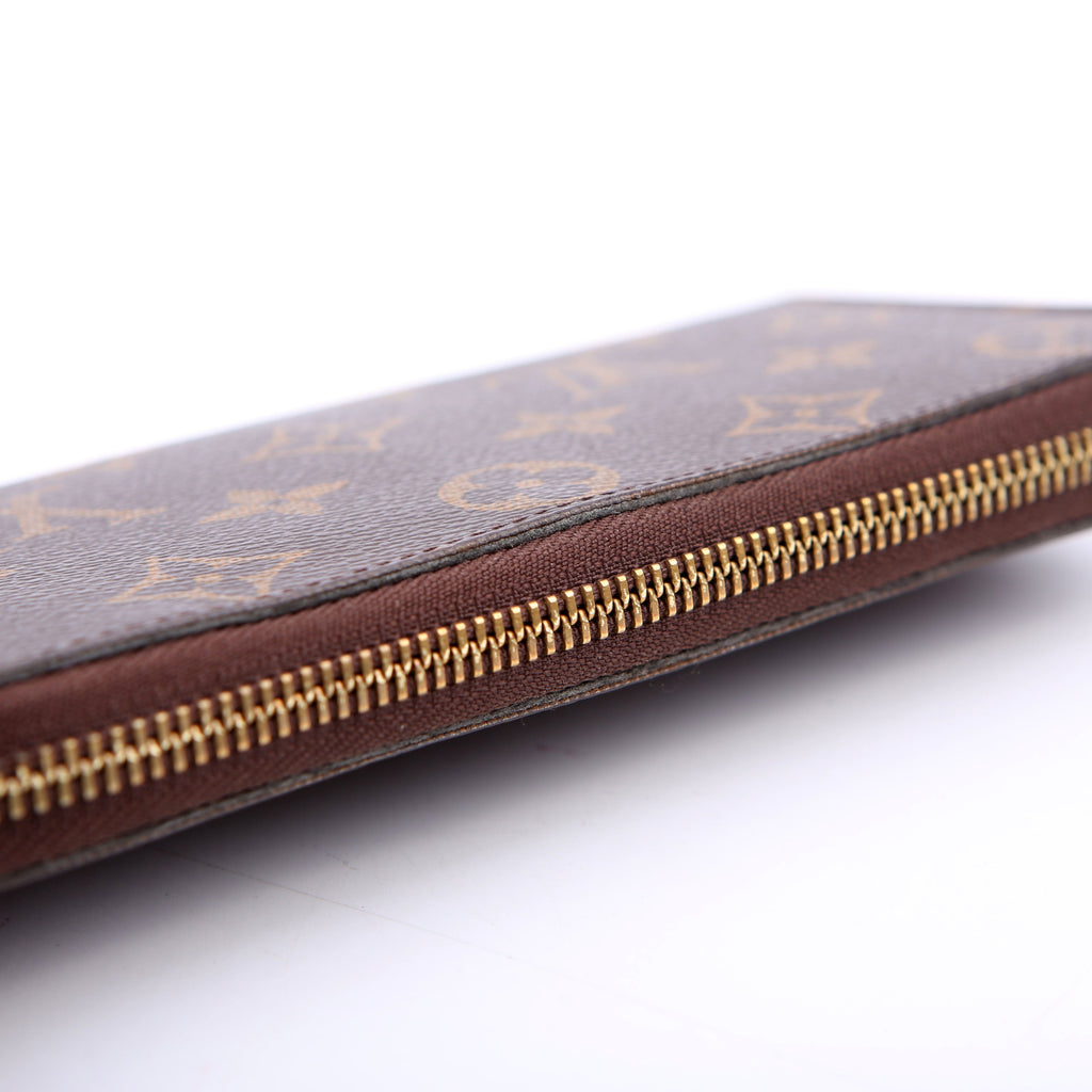 Louis Vuitton Clemence Wallet Monogram Orange