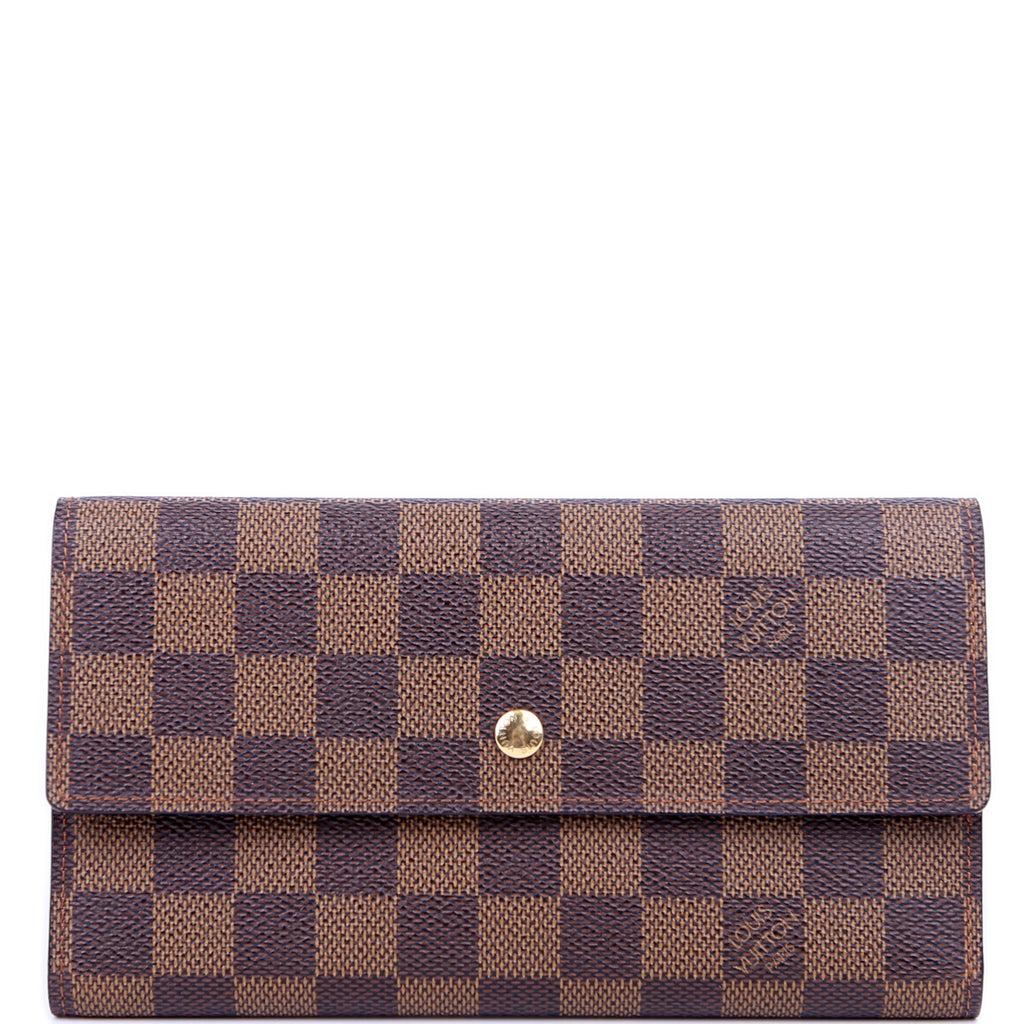 Louis Vuitton Porte Tresor International Wallet Damier Ebene