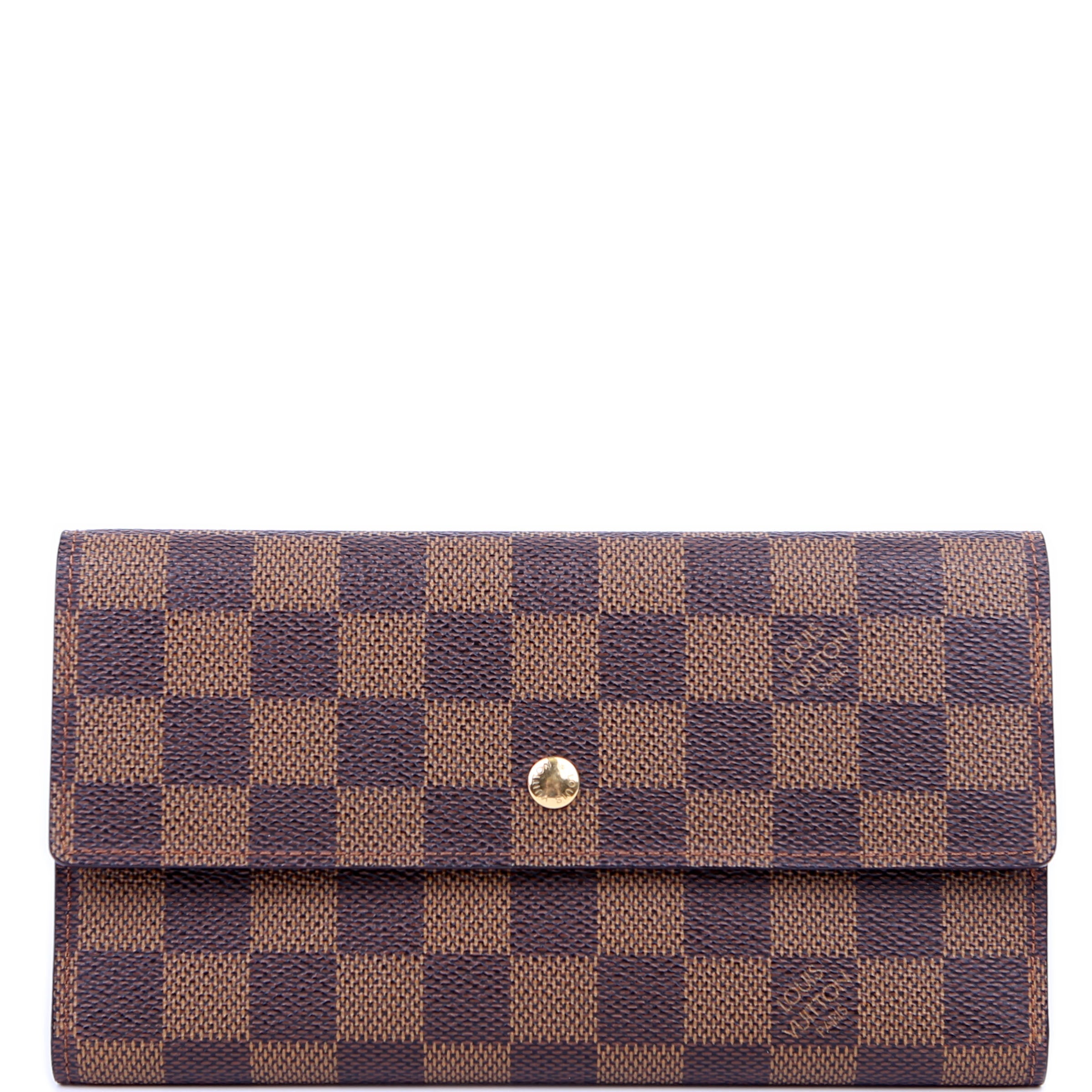 Louis Vuitton Porte Tresor International Wallet Damier Ebene