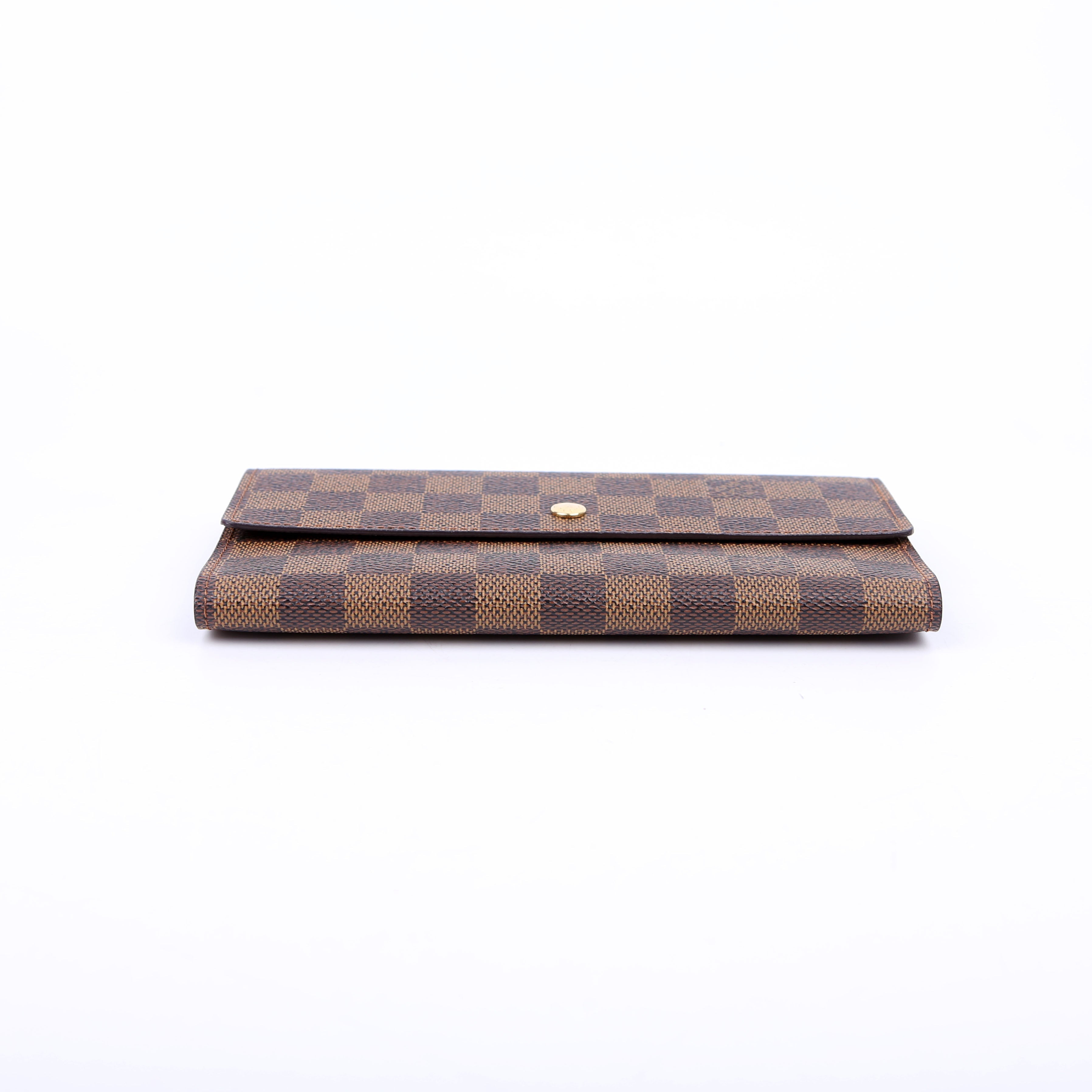 Louis Vuitton Porte Tresor International Wallet Damier Ebene