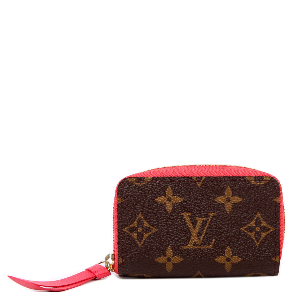 Louis Vuitton Zippy Multicartes Monogram Pink