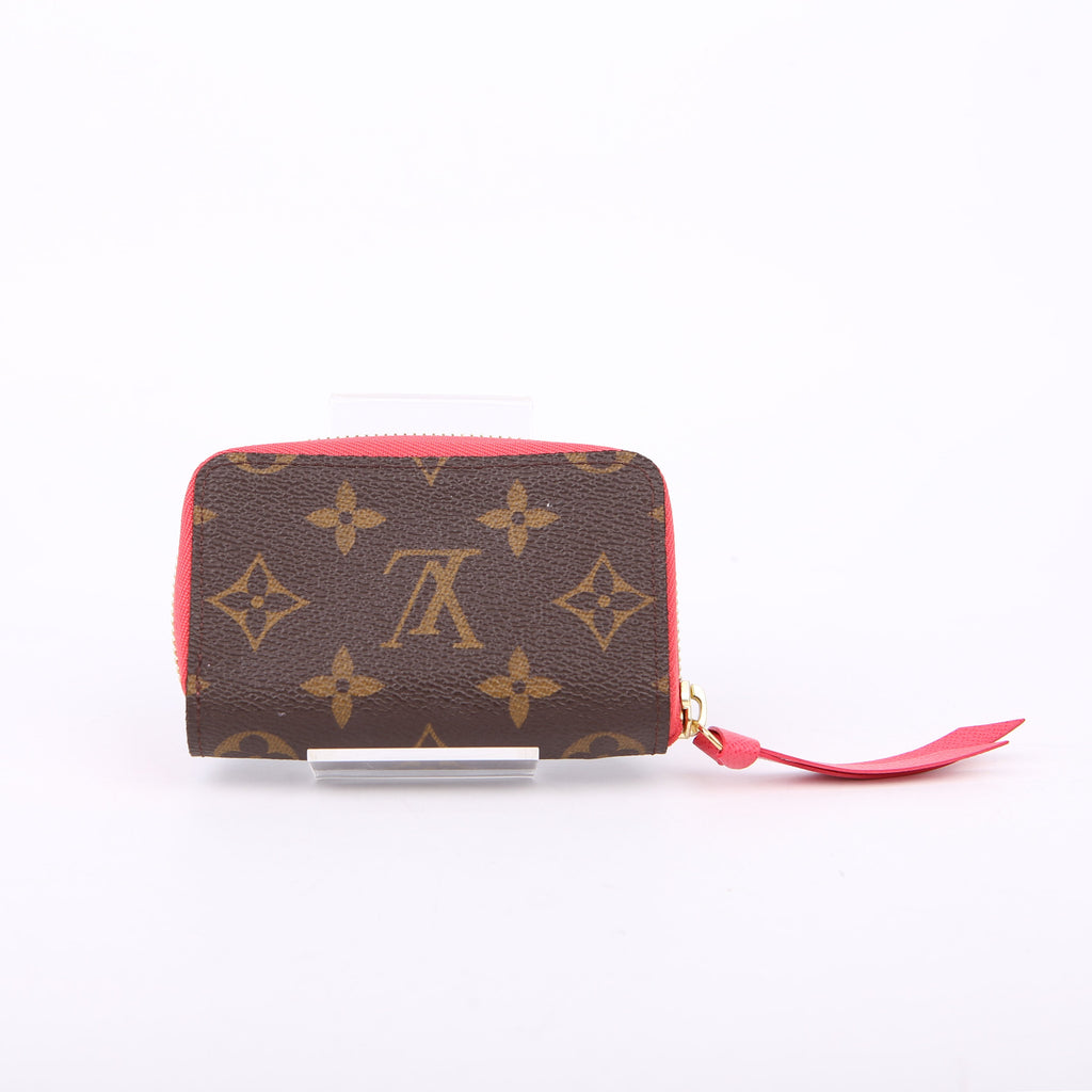 Louis Vuitton Zippy Multicartes Monogram Pink