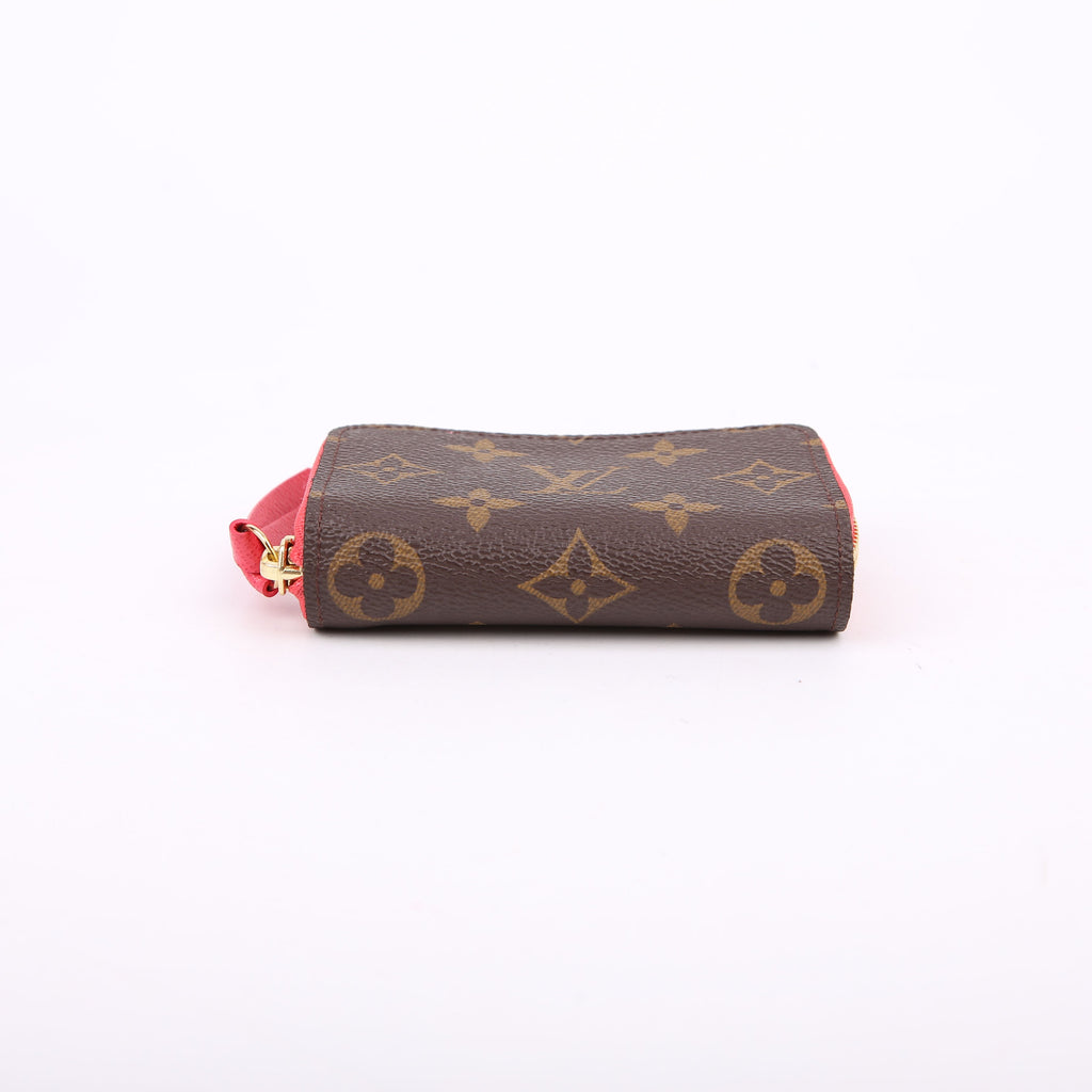 Louis Vuitton Zippy Multicartes Monogram Pink