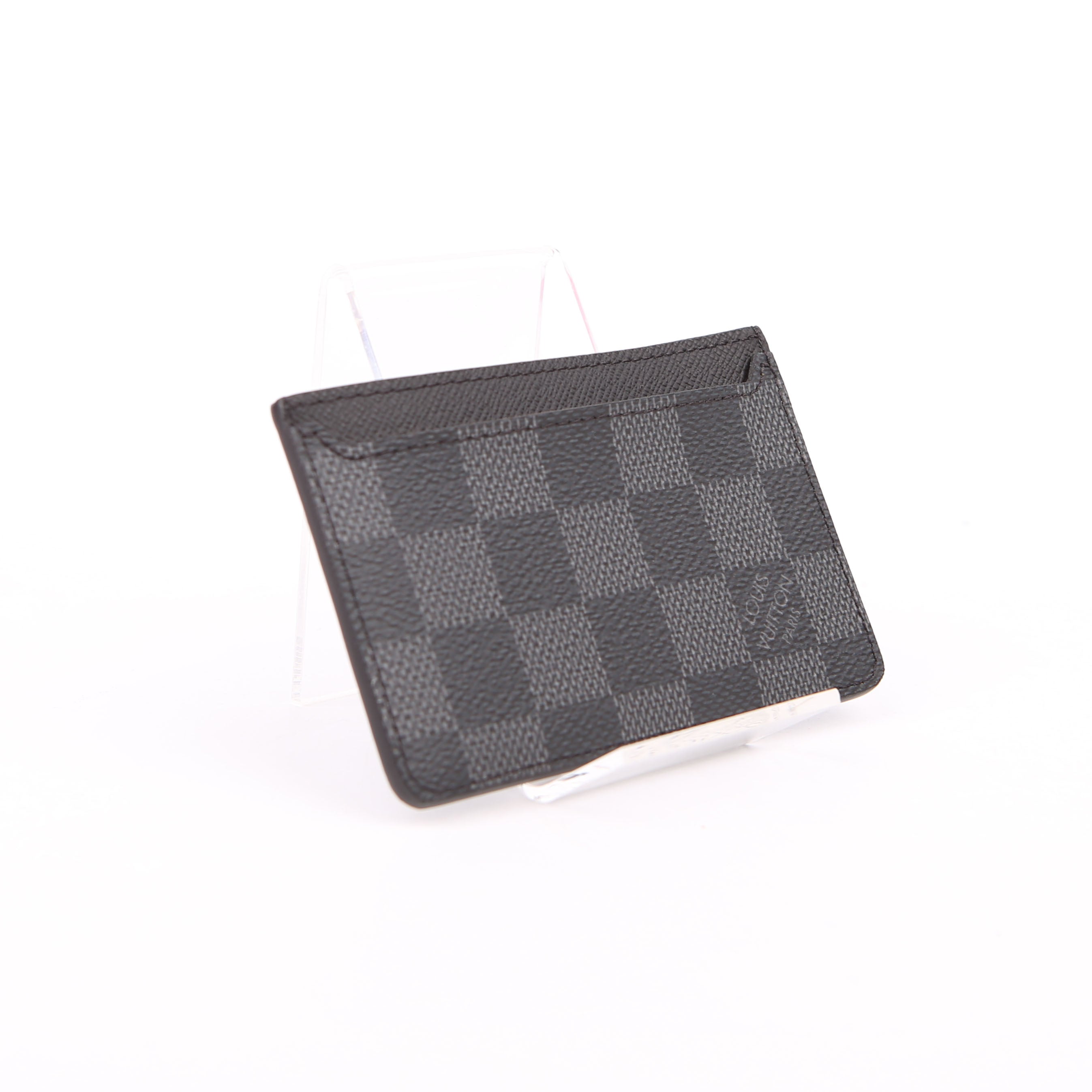 Louis Vuitton Neo Porte Cartes Card Holder Damier Graphite