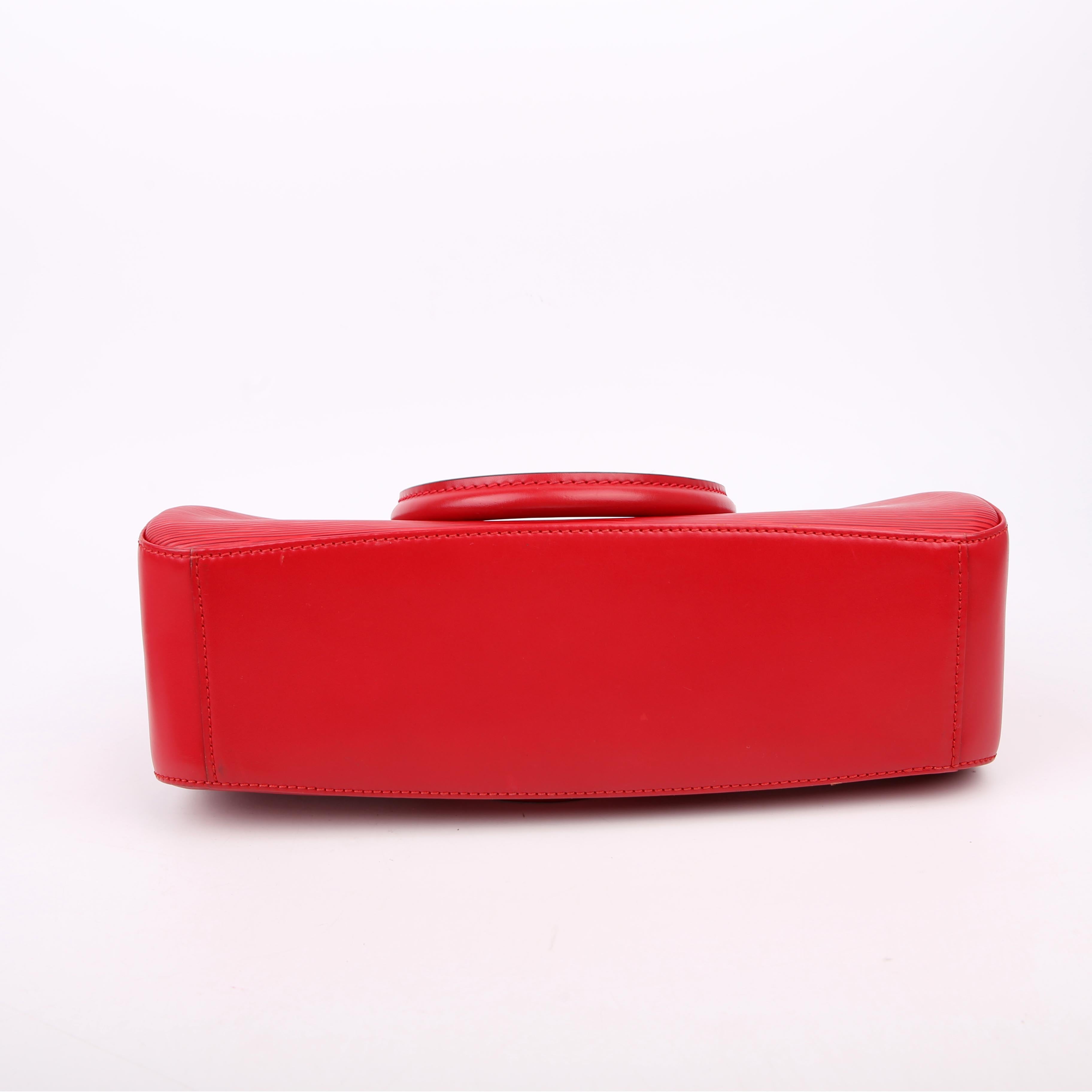 Louis Vuitton Jasmin Epi Red