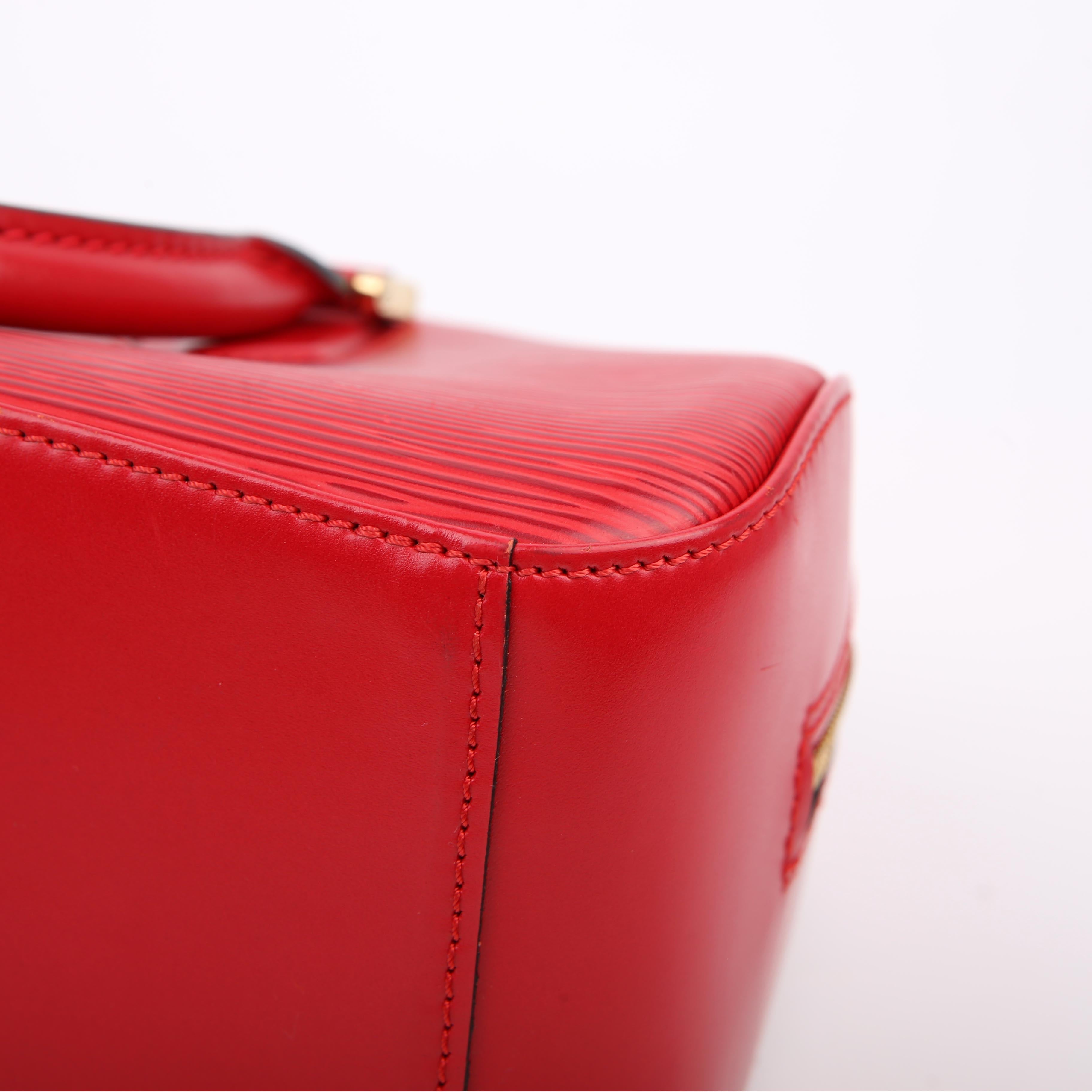 Louis Vuitton Jasmin Epi Red