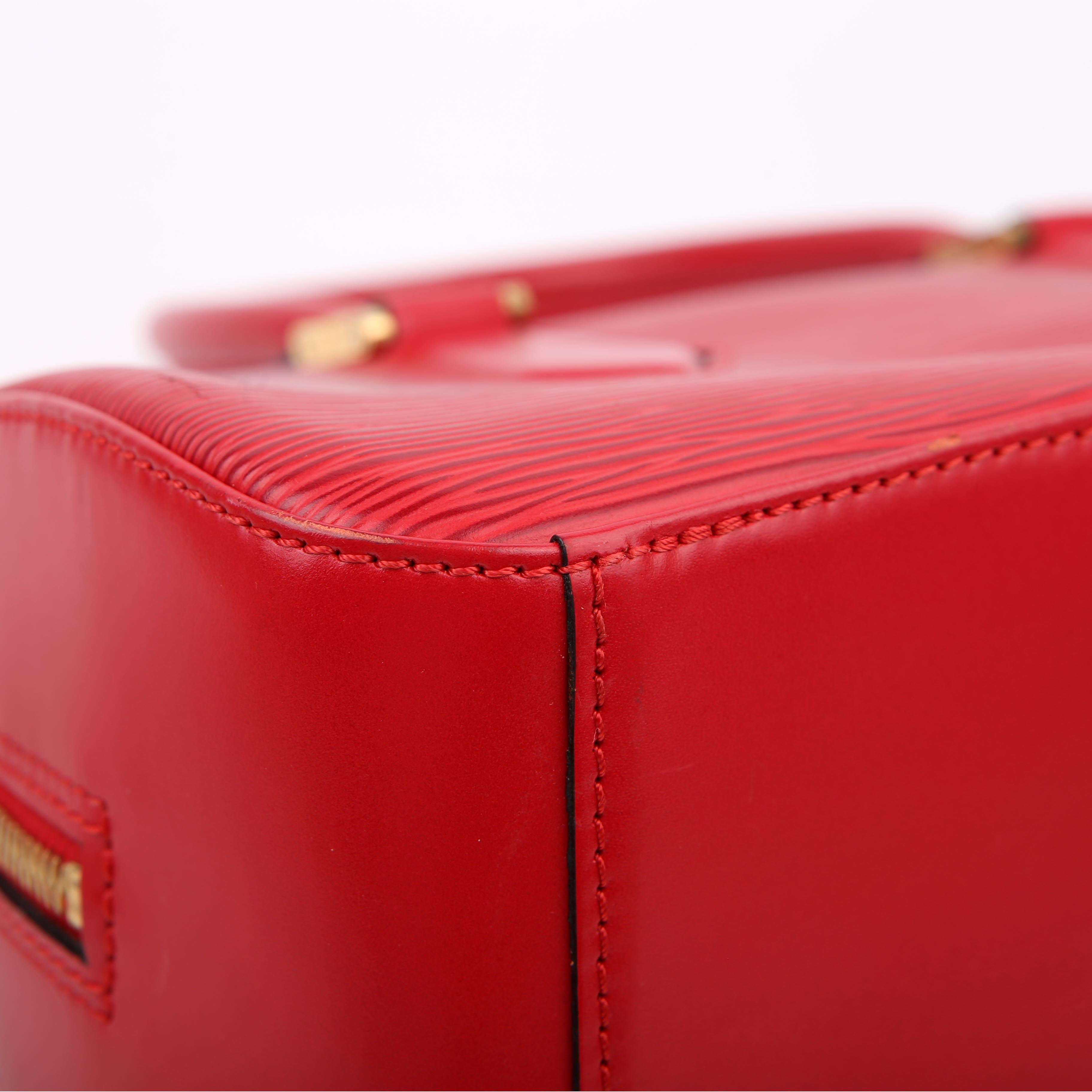 Louis Vuitton Jasmin Epi Red