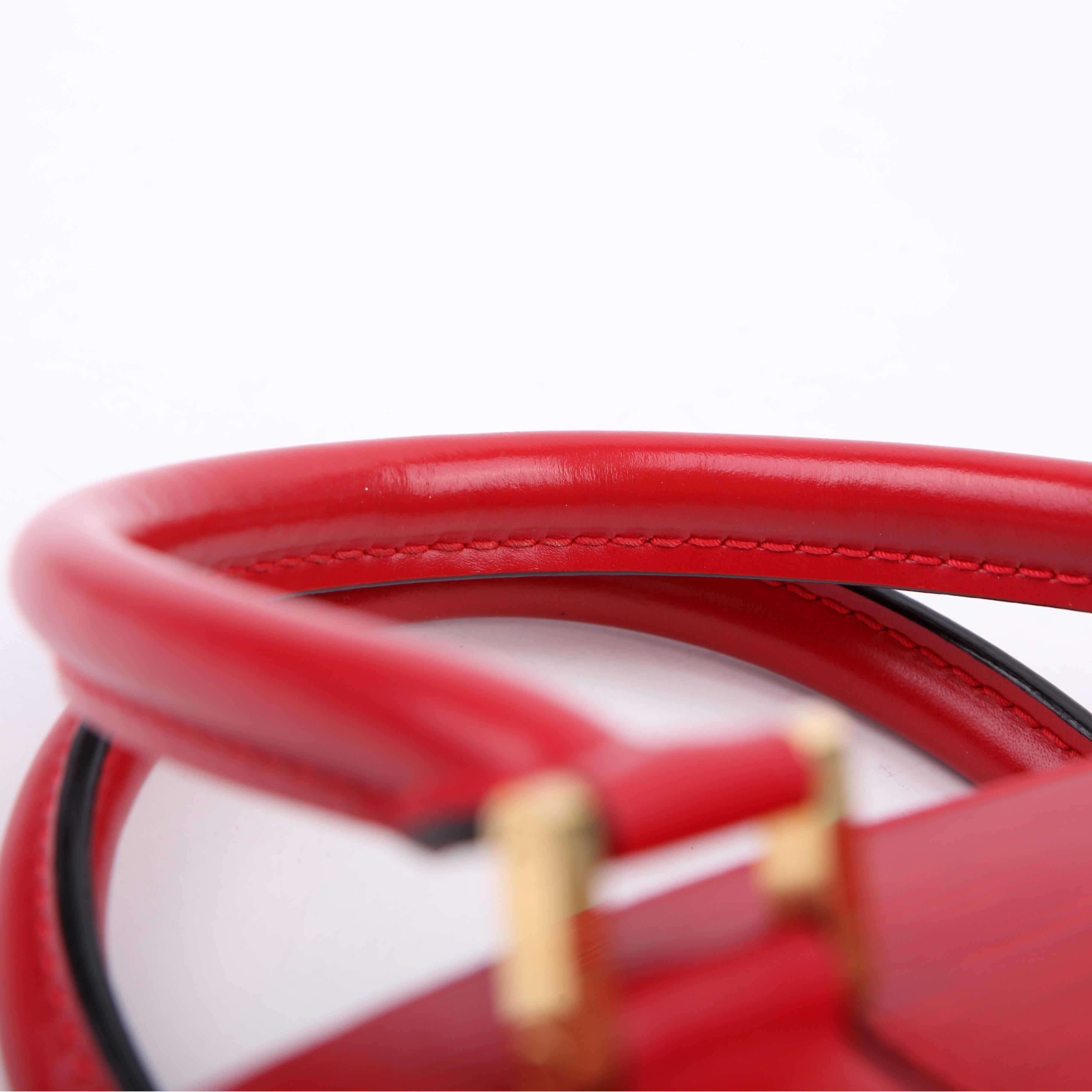 Louis Vuitton Jasmin Epi Red