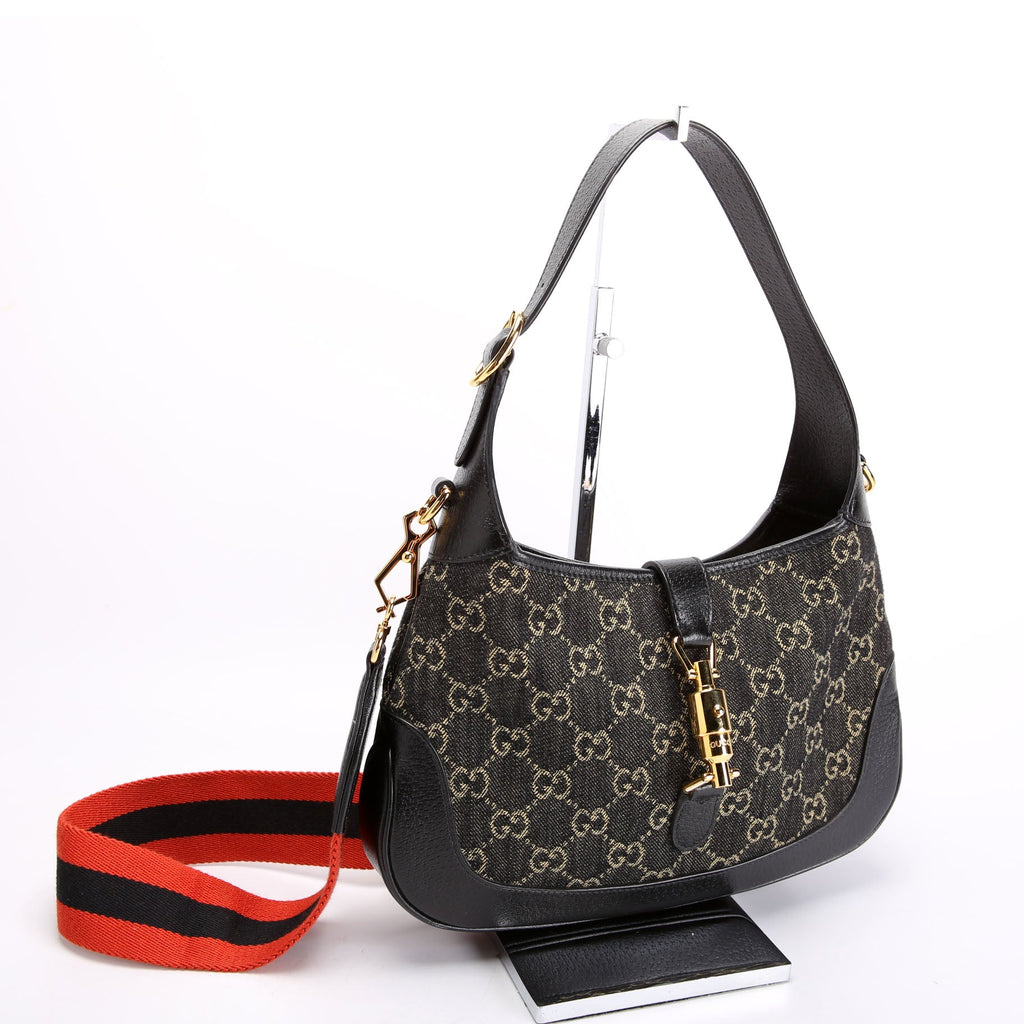 Gucci 678843 GG Supreme 1961 Jackie Hobo Small