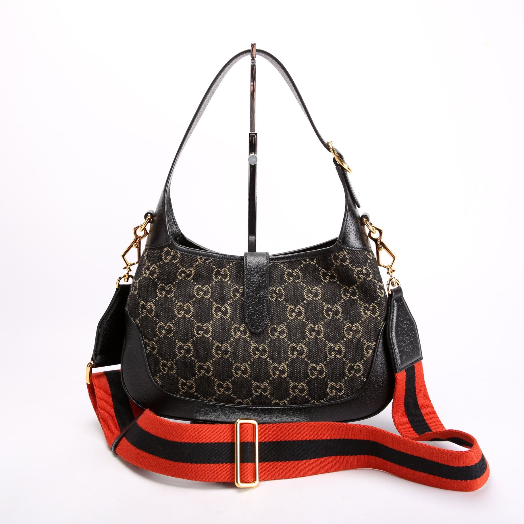 Gucci 678843 GG Supreme 1961 Jackie Hobo Small