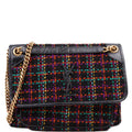 Saint Laurent Niki Medium Tweed Multicolor