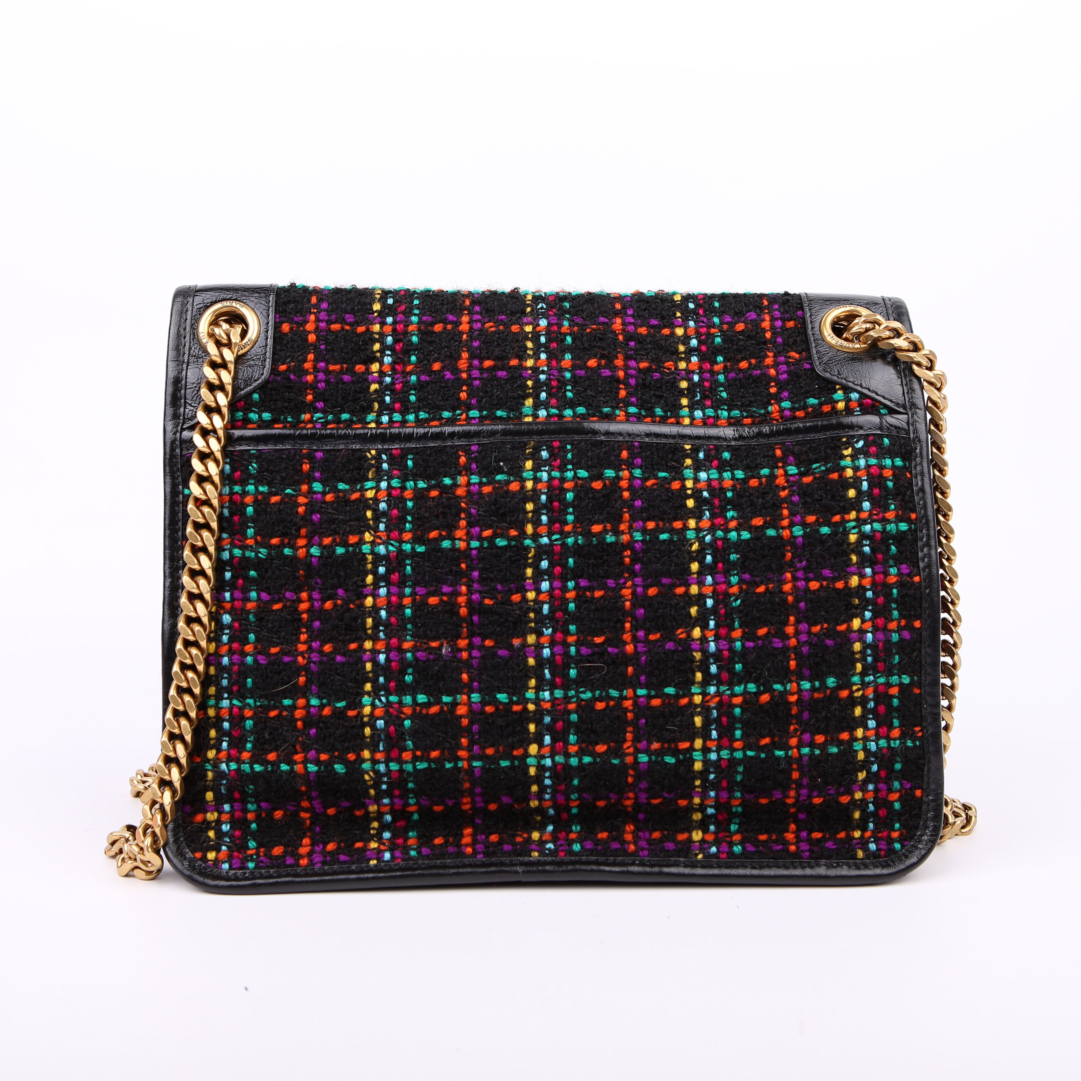 Saint Laurent Niki Medium Tweed Multicolor