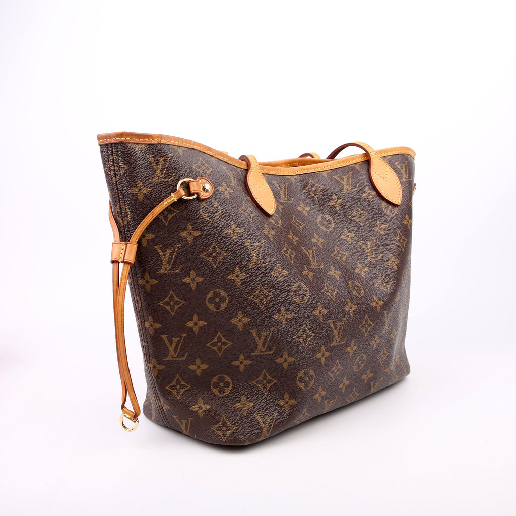 Louis Vuitton Neverfull with Wallet MM Monogram