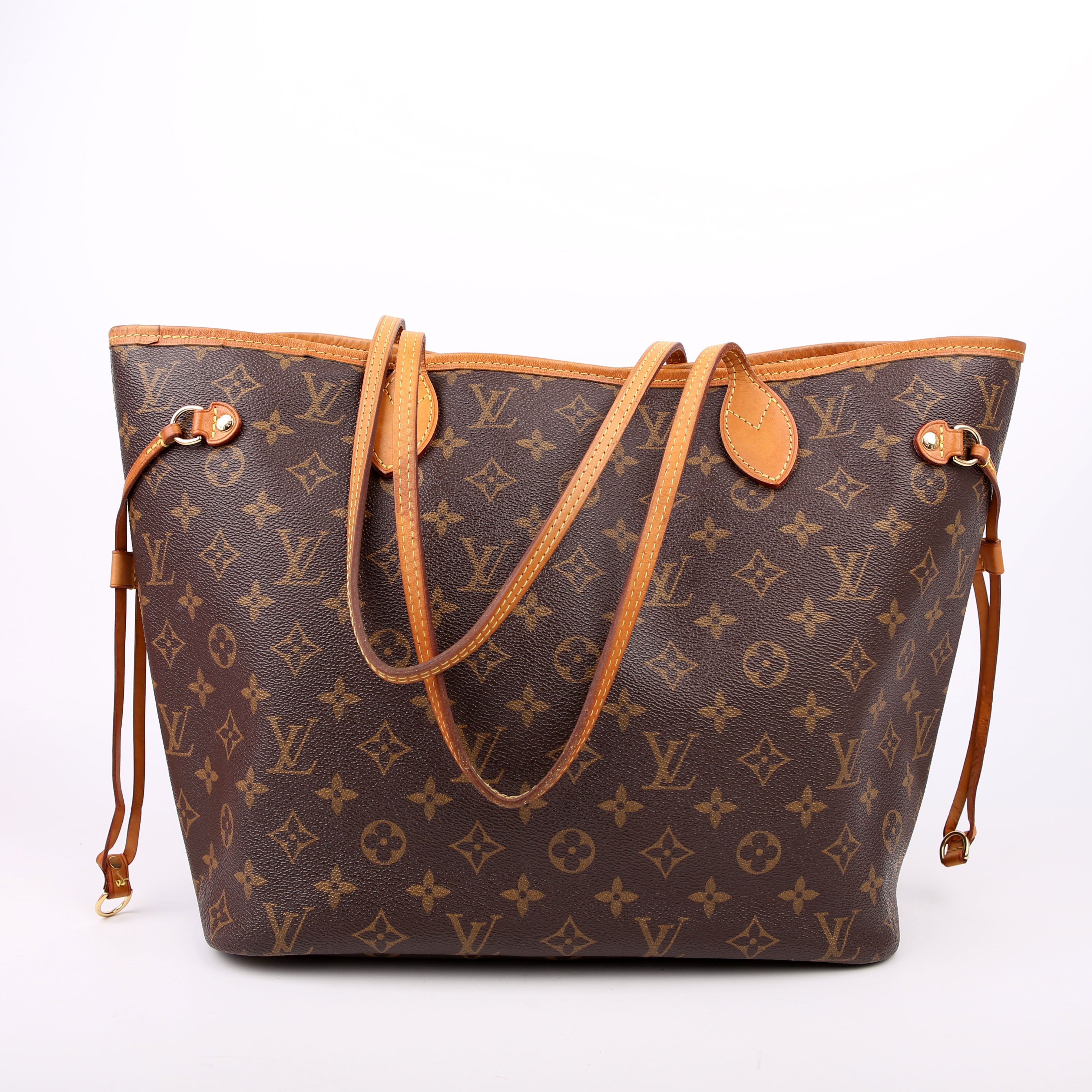 Louis Vuitton Neverfull with Wallet MM Monogram