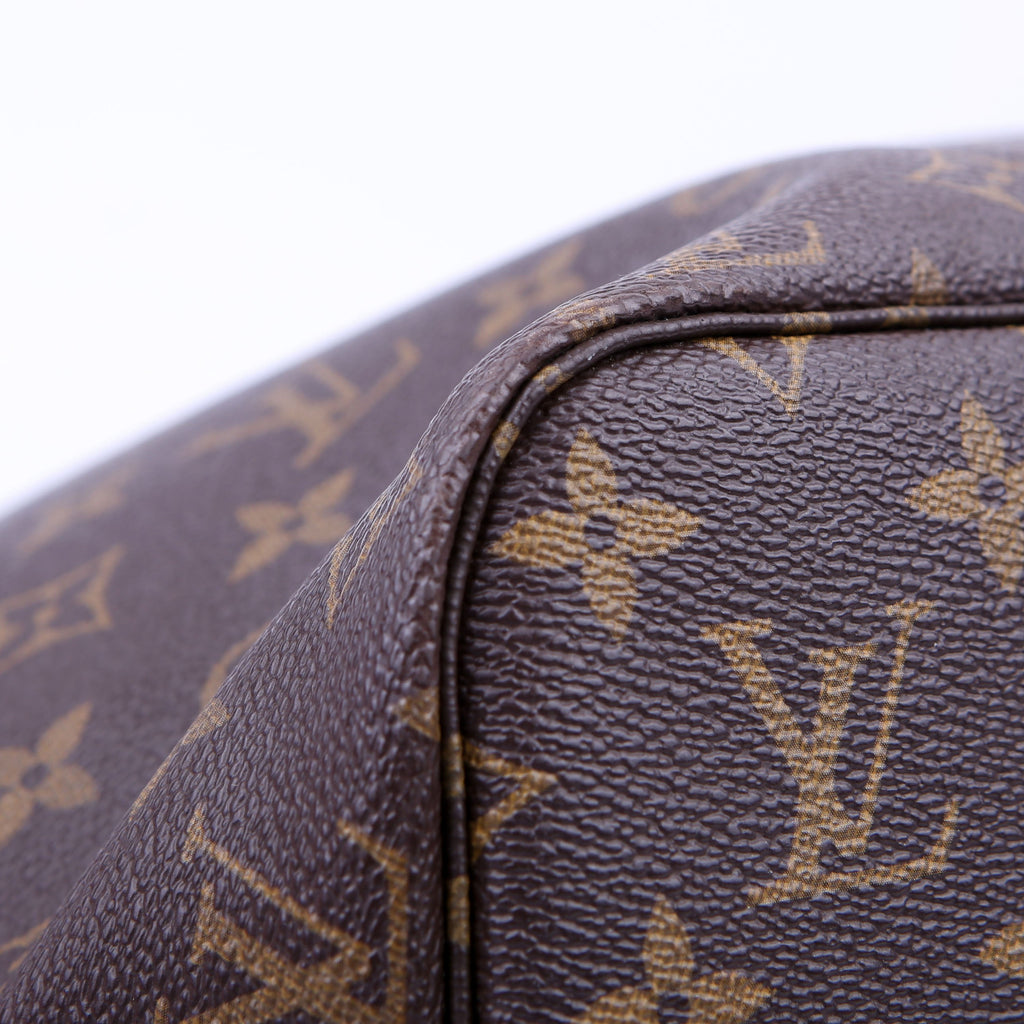 Louis Vuitton Neverfull with Wallet MM Monogram