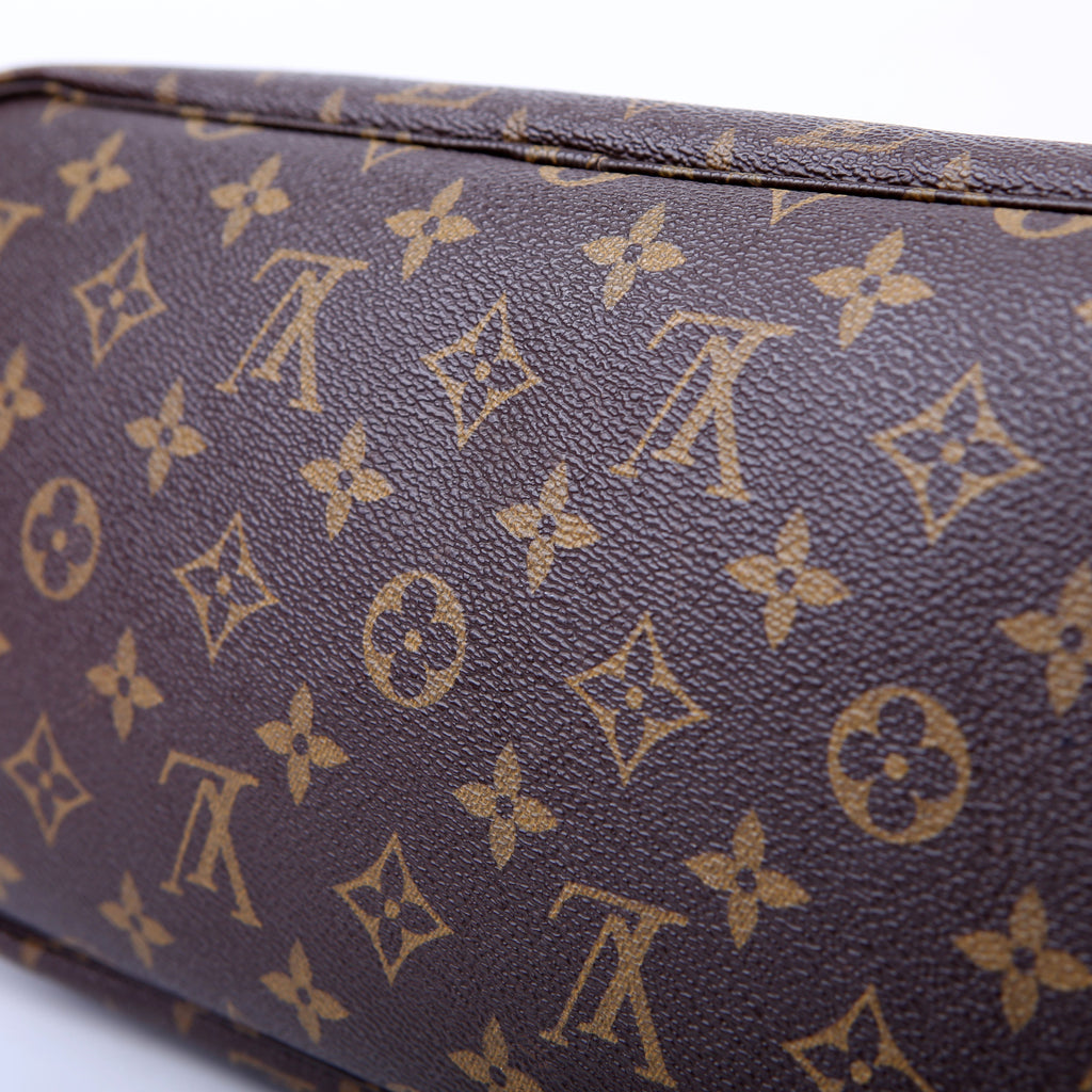 Louis Vuitton Neverfull with Wallet MM Monogram