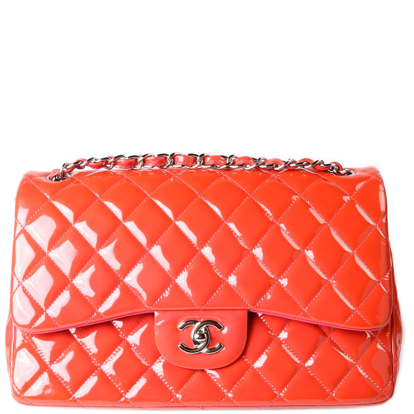 Chanel Classic Flap Jumbo Other 19M Red/Pink