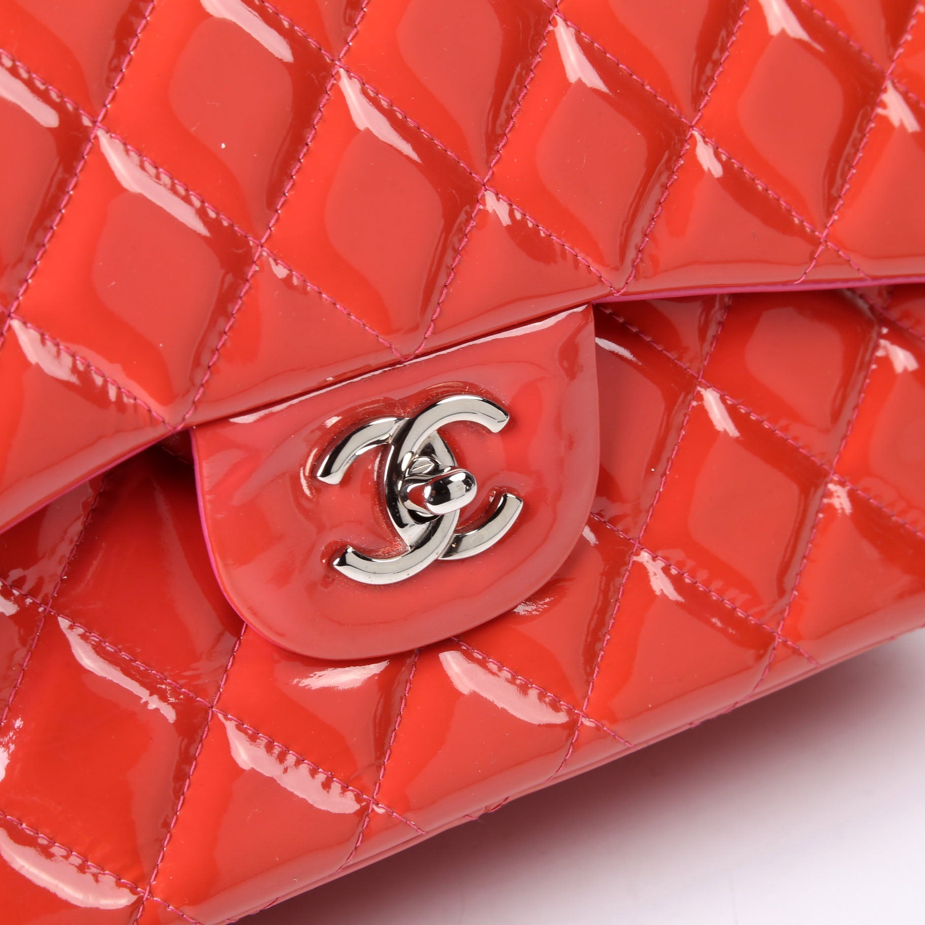 Chanel Classic Flap Jumbo Other 19M Red/Pink