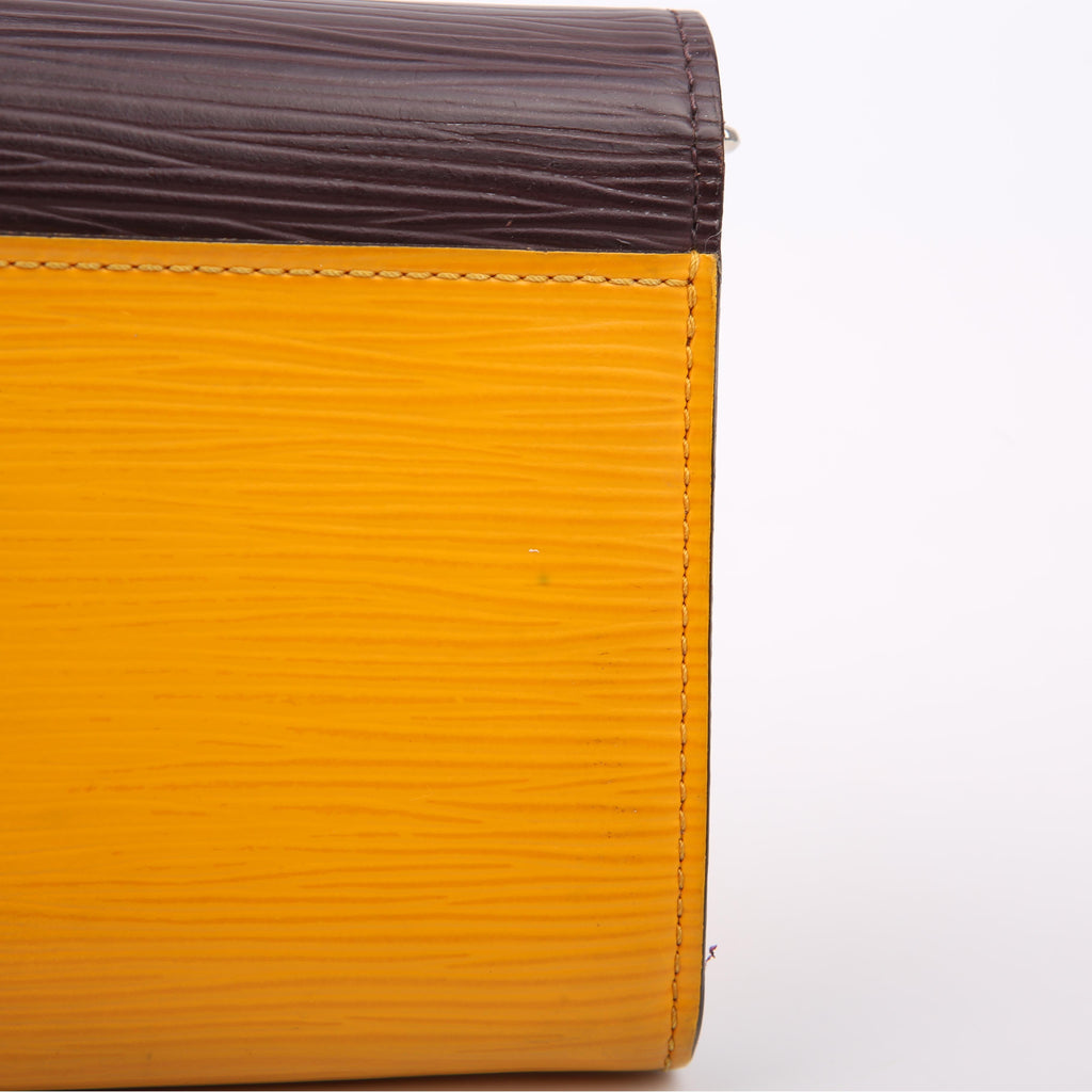 Louis Vuitton Sarah Wallet Epi Newer Purple/Yellow