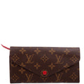 Louis Vuitton Josephine Wallet Monogram Red