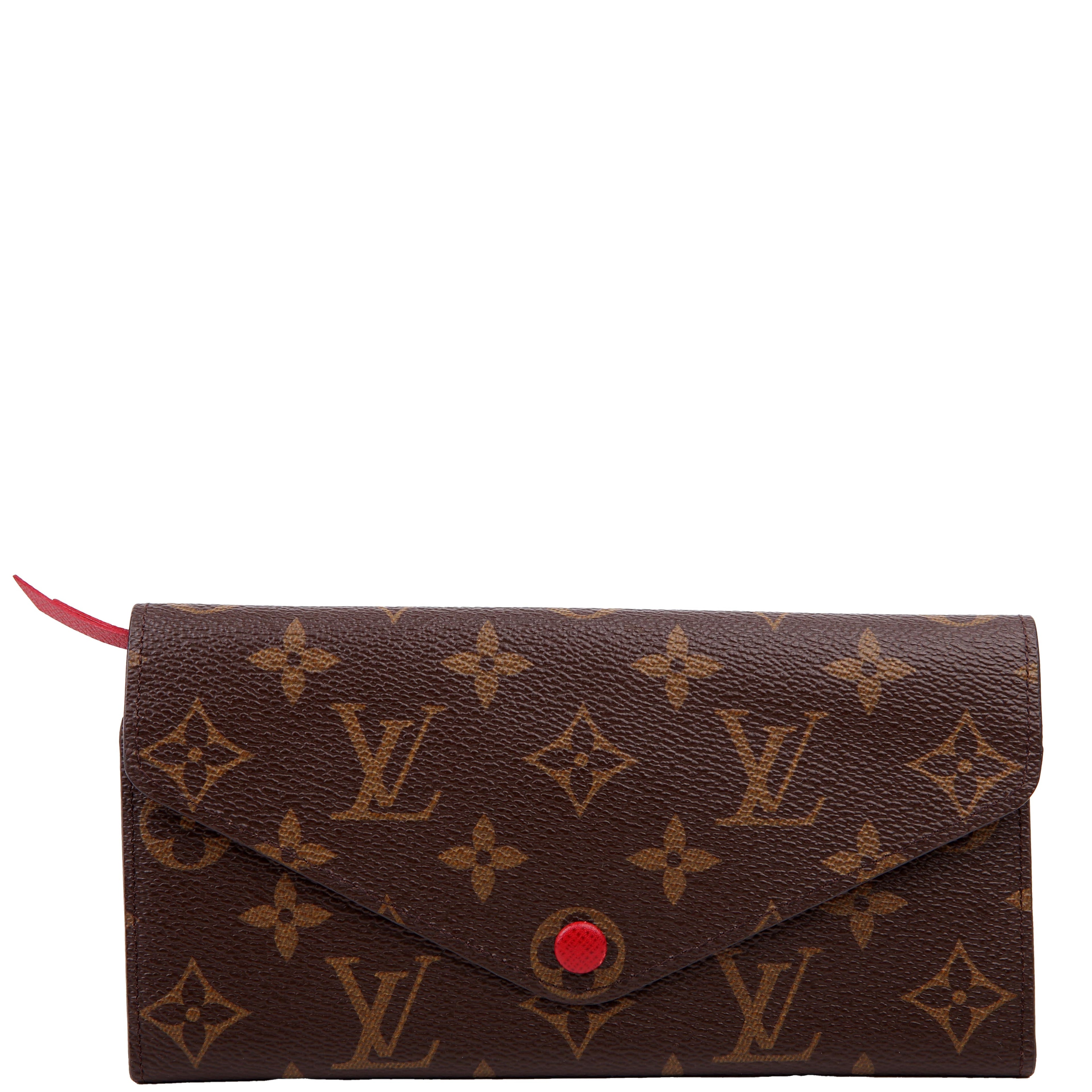 Louis Vuitton Josephine Wallet Monogram Red