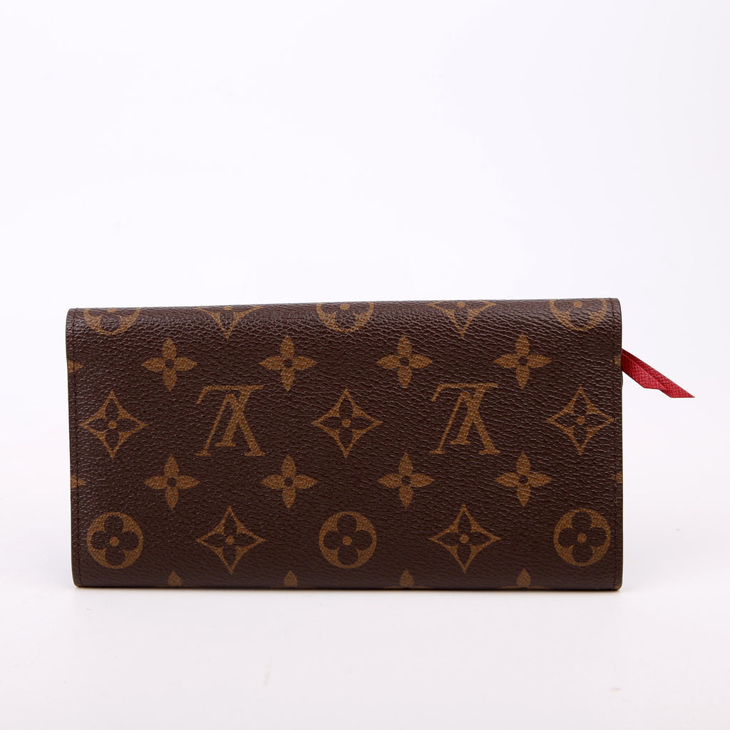 Louis Vuitton Josephine Wallet Monogram Red