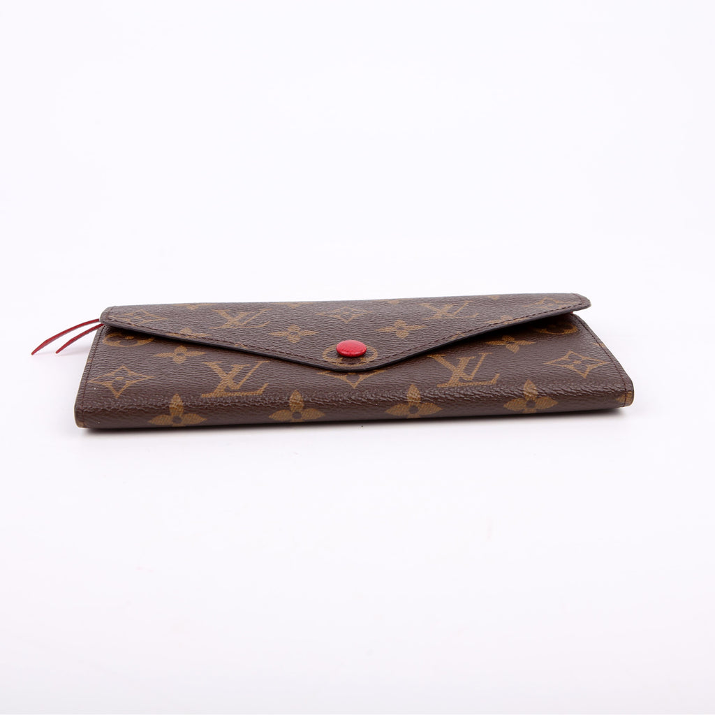 Louis Vuitton Josephine Wallet Monogram Red