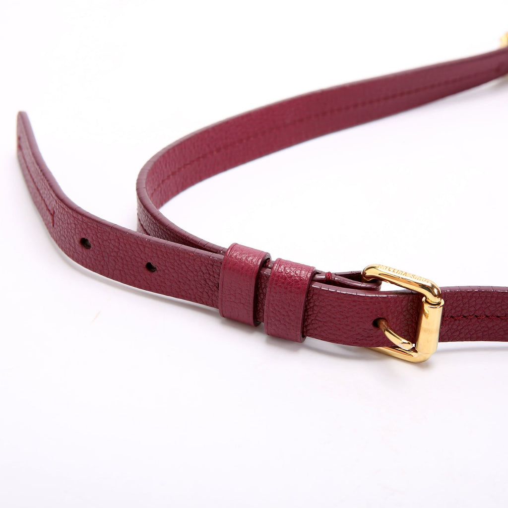 Louis Vuitton Speedy 25 With Strap Empreinte Burgundy