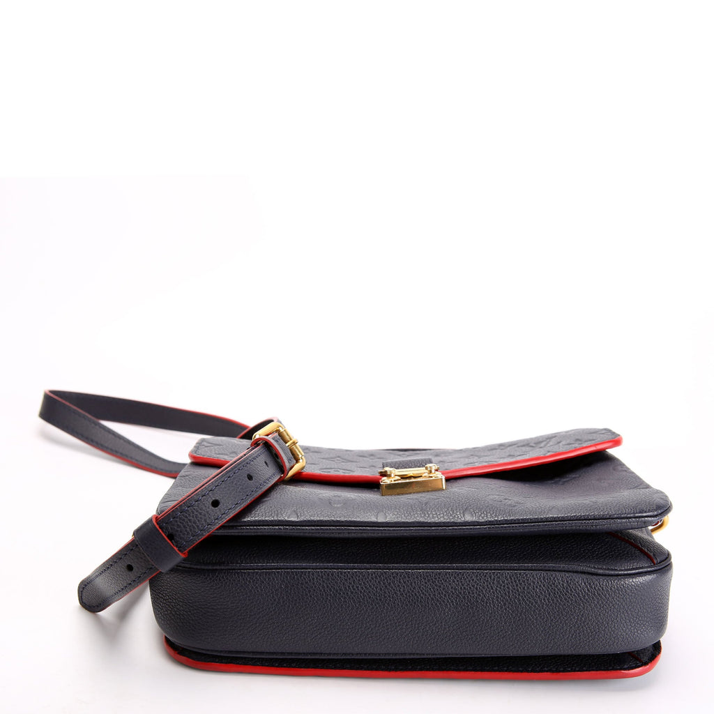 Louis Vuitton Pochette Metis Empreinte Navy