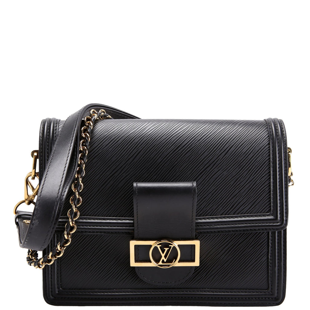 Louis Vuitton Dauphine MM Epi Black