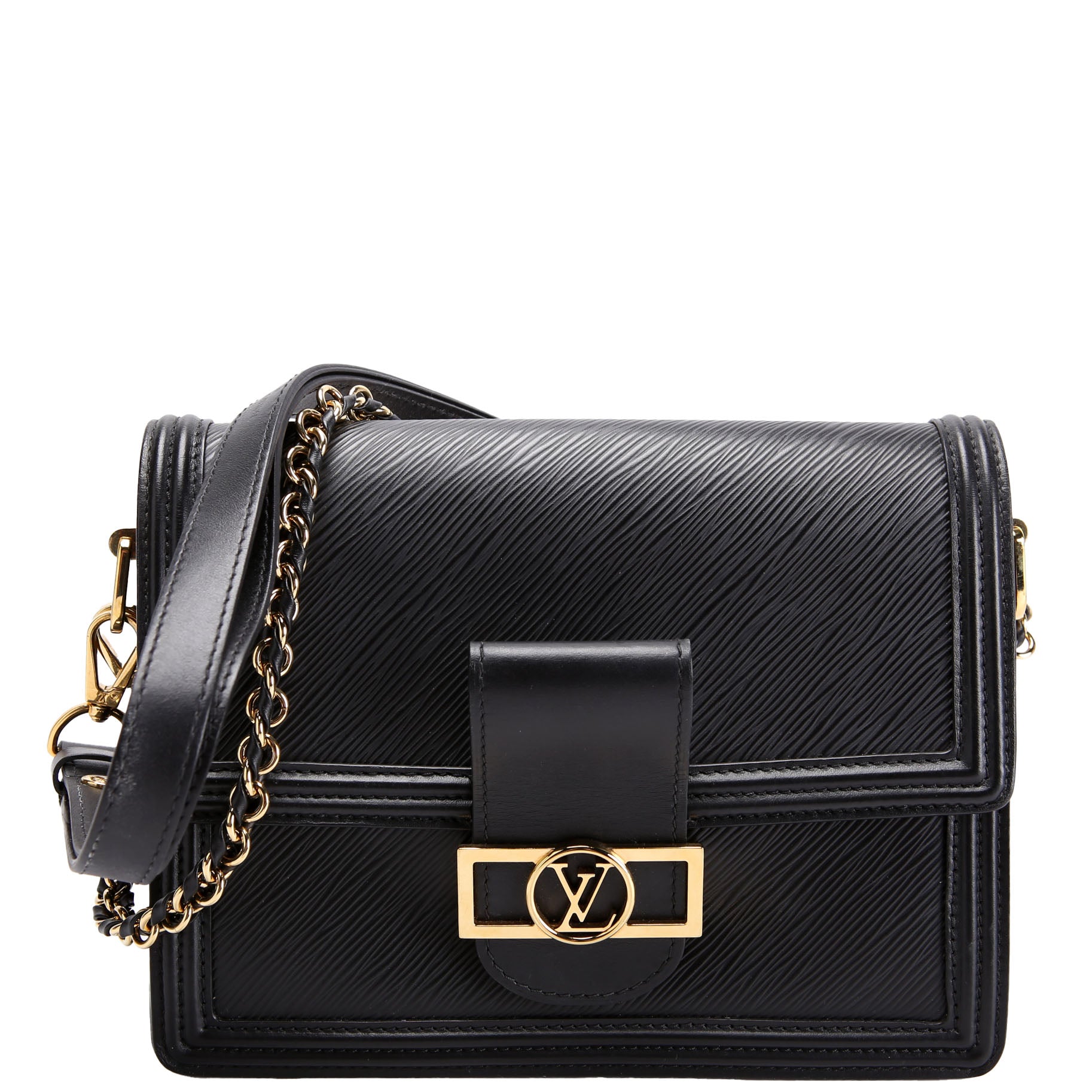Louis Vuitton Dauphine MM Epi Black