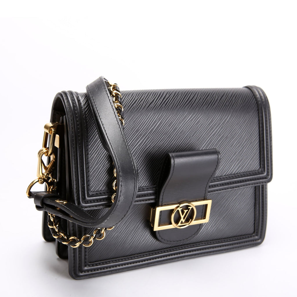Louis Vuitton Dauphine MM Epi Black