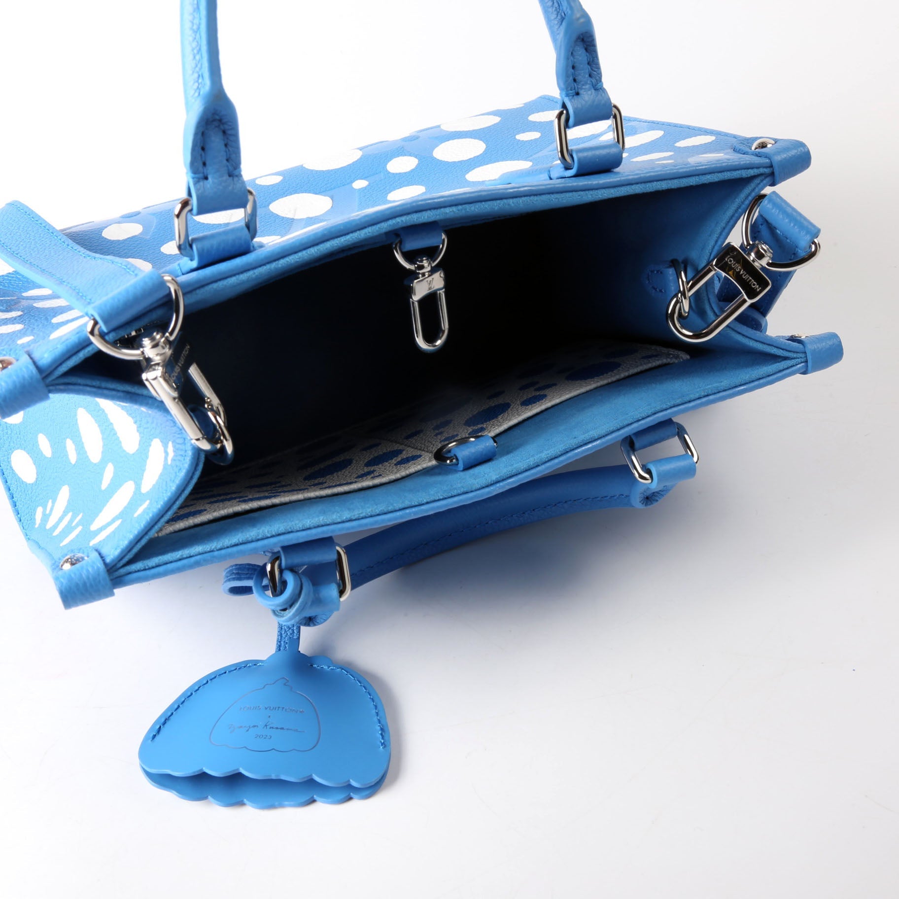 Louis Vuitton ONTHEGO PM Infinity Dots Empreinte Blue