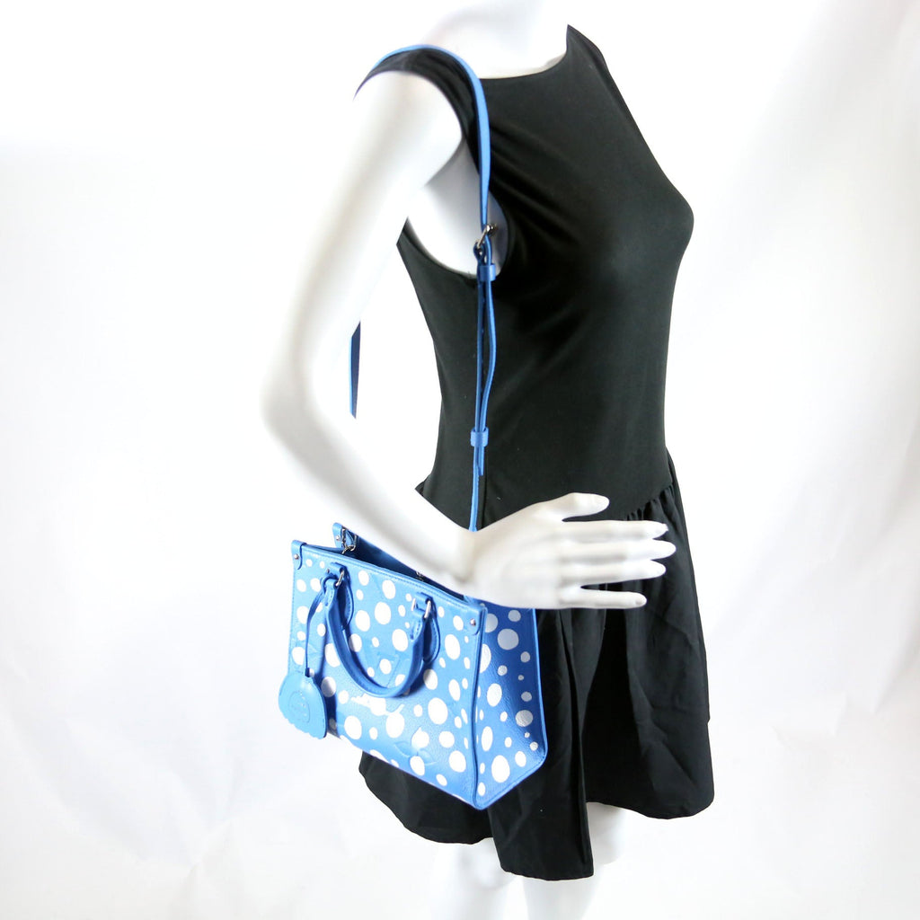 Louis Vuitton ONTHEGO PM Infinity Dots Empreinte Blue