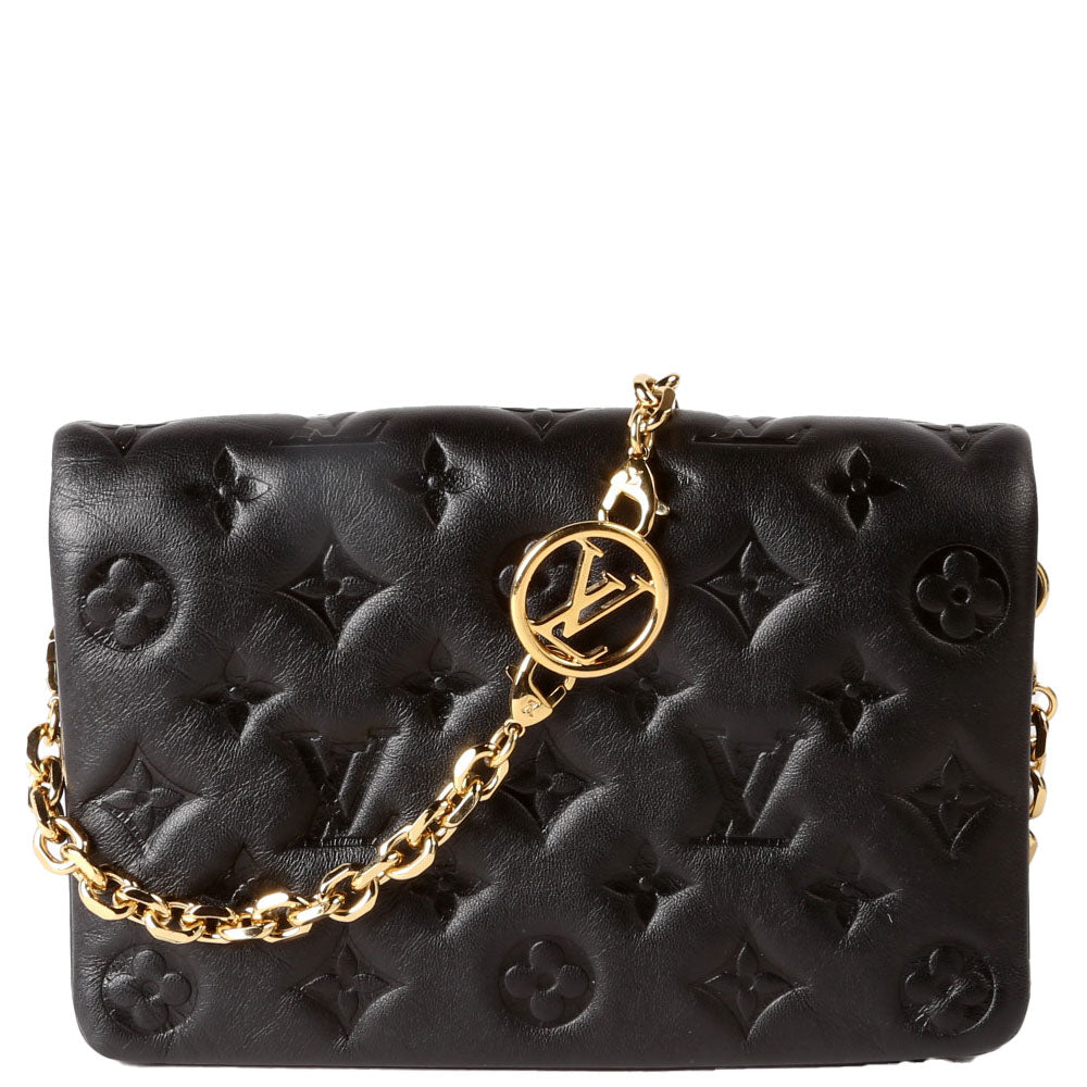 Louis Vuitton Pochette Coussin Black