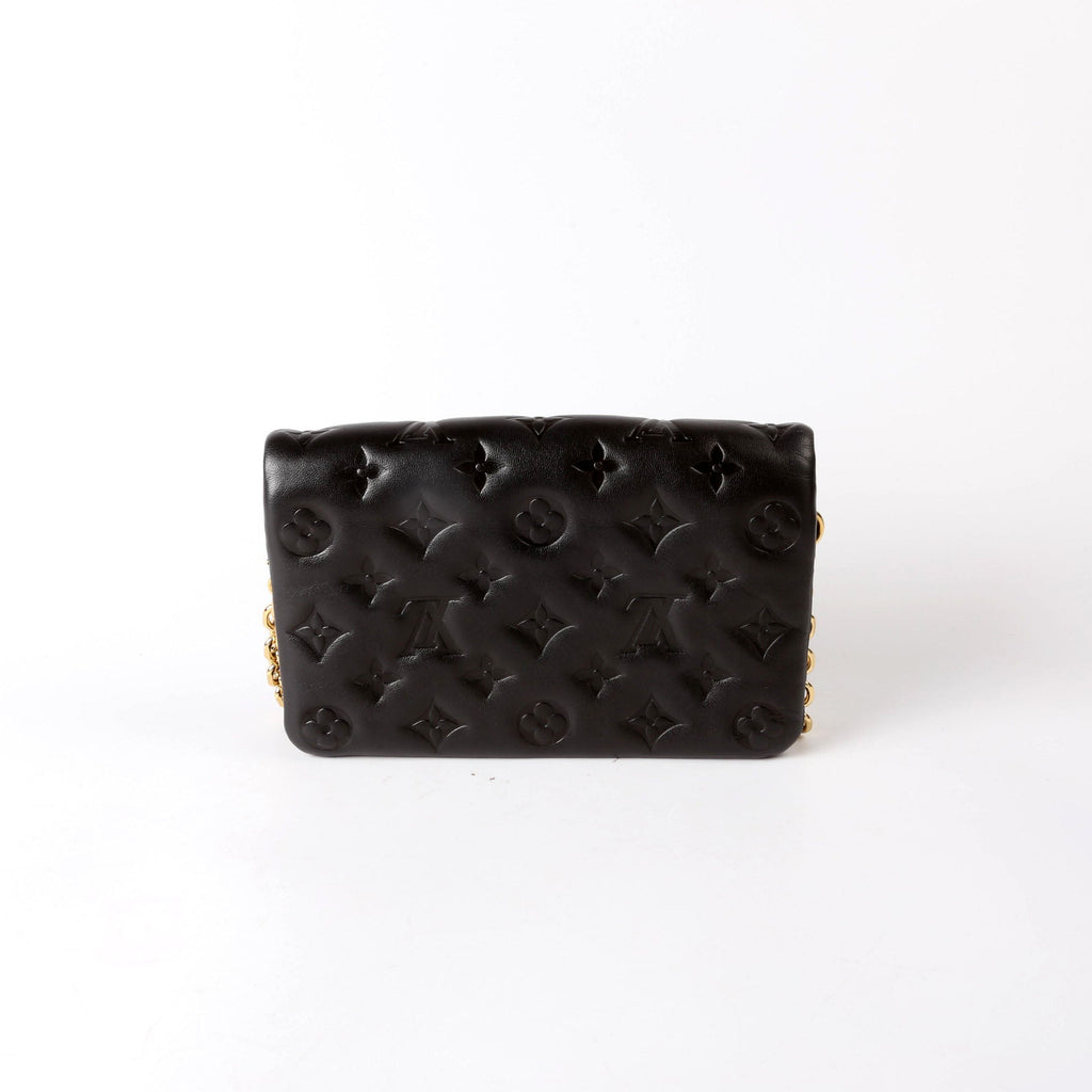 Louis Vuitton Pochette Coussin Black