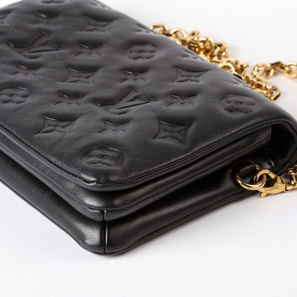 Louis Vuitton Pochette Coussin Black