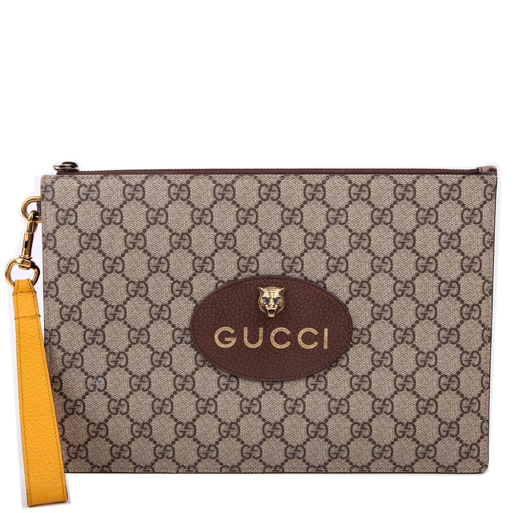 Gucci 473956 Neo Vintage Pouch Brown